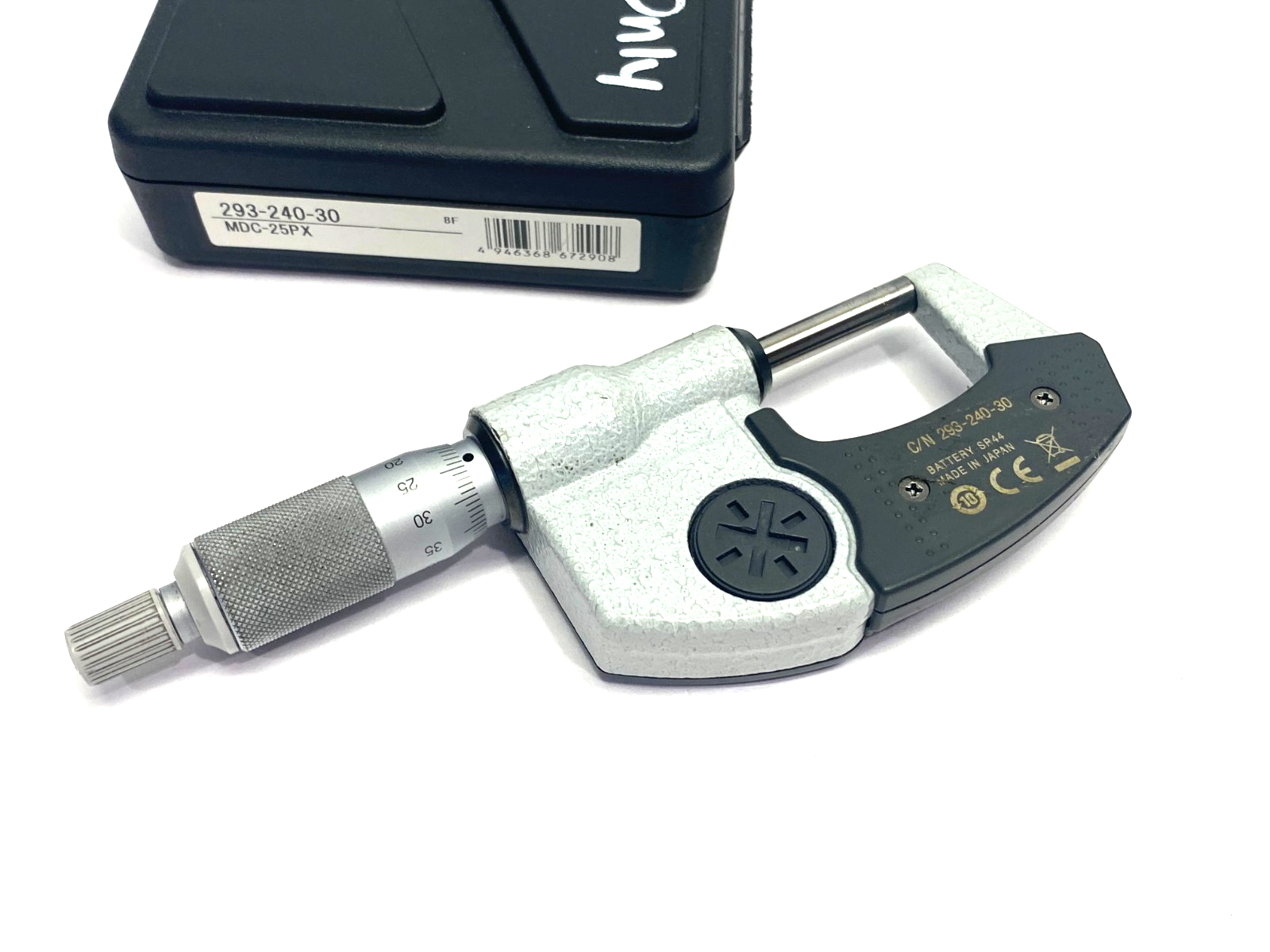 Mitutoyo 293-240-30 Digimatic Micrometer IP65 Coolant Proof MDC-25PX - Maverick Industrial Sales