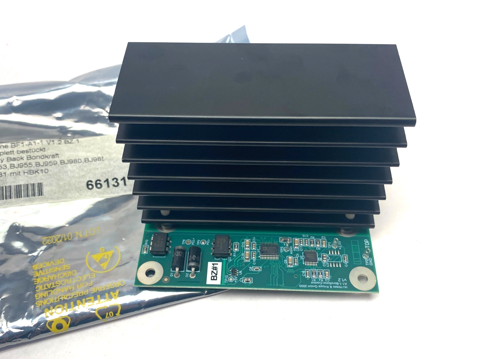 Hesse 3705660102.010 Piggyback Module for Bondjet BF1-A1-1 V1.1 BZ:1 - Maverick Industrial Sales