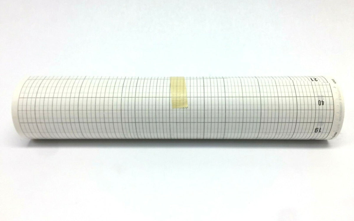Graphic Controls 064-139 Strip Recorder Chart 2 Speed 120mm/HR 60mm/HR 10" Wide - Maverick Industrial Sales