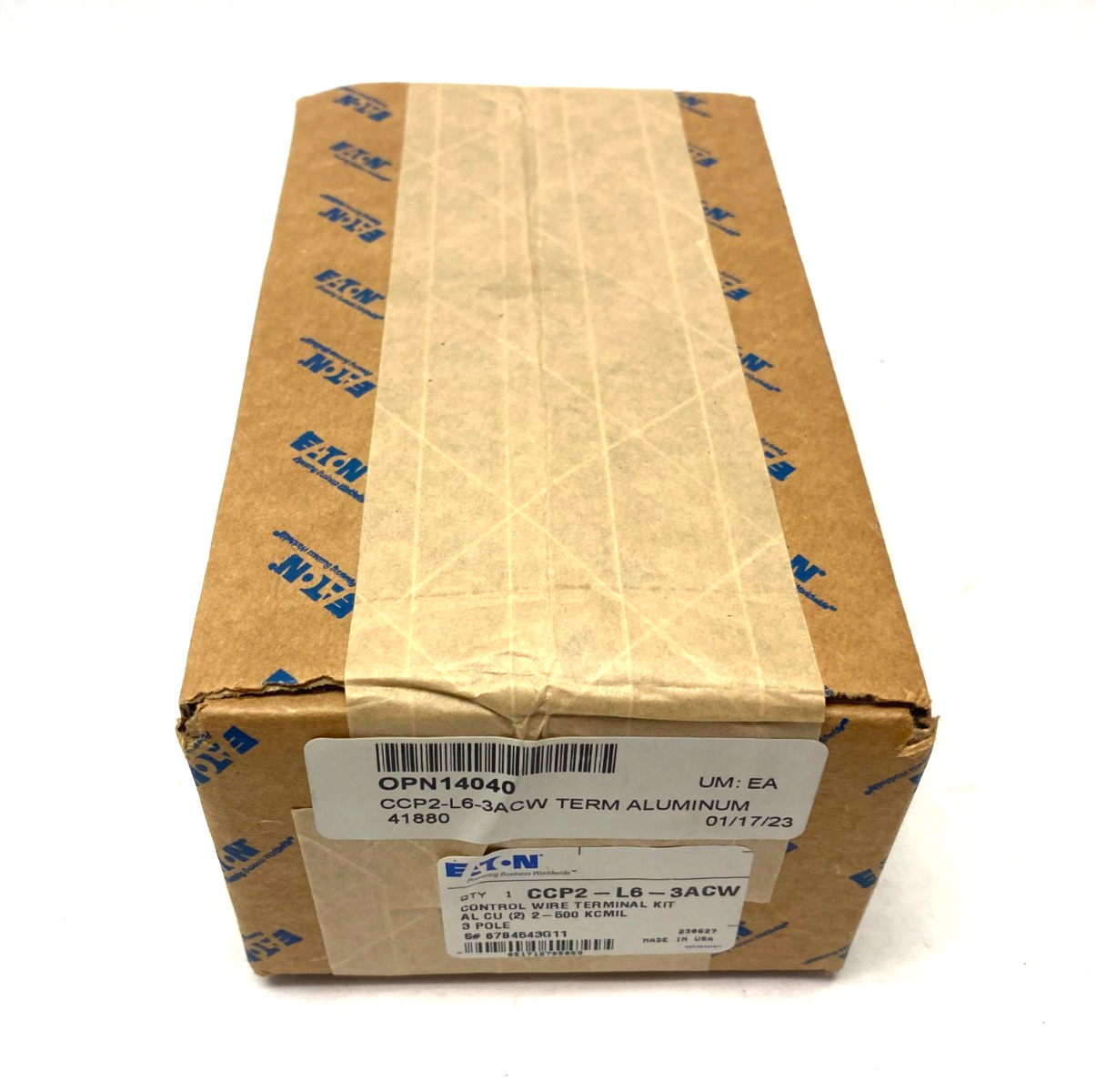 Eaton CCP2-L6-3ACW Bussmann Series CCP/CCD Terminal Wire Control Kit - Maverick Industrial Sales