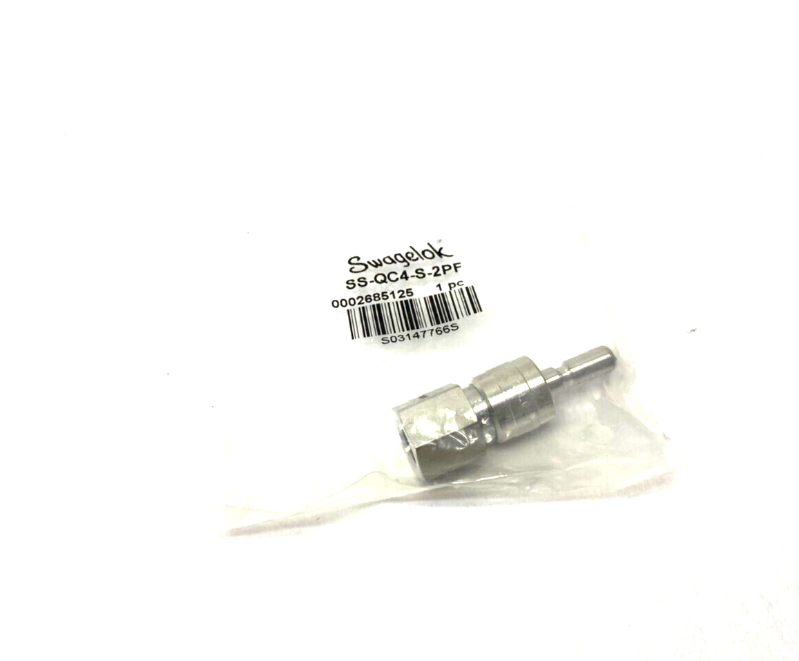 Swagelok SS-QC4-S-2PF Stainless Steel Instrument Quick-Connect Stem, 1/8" FNPT - Maverick Industrial Sales