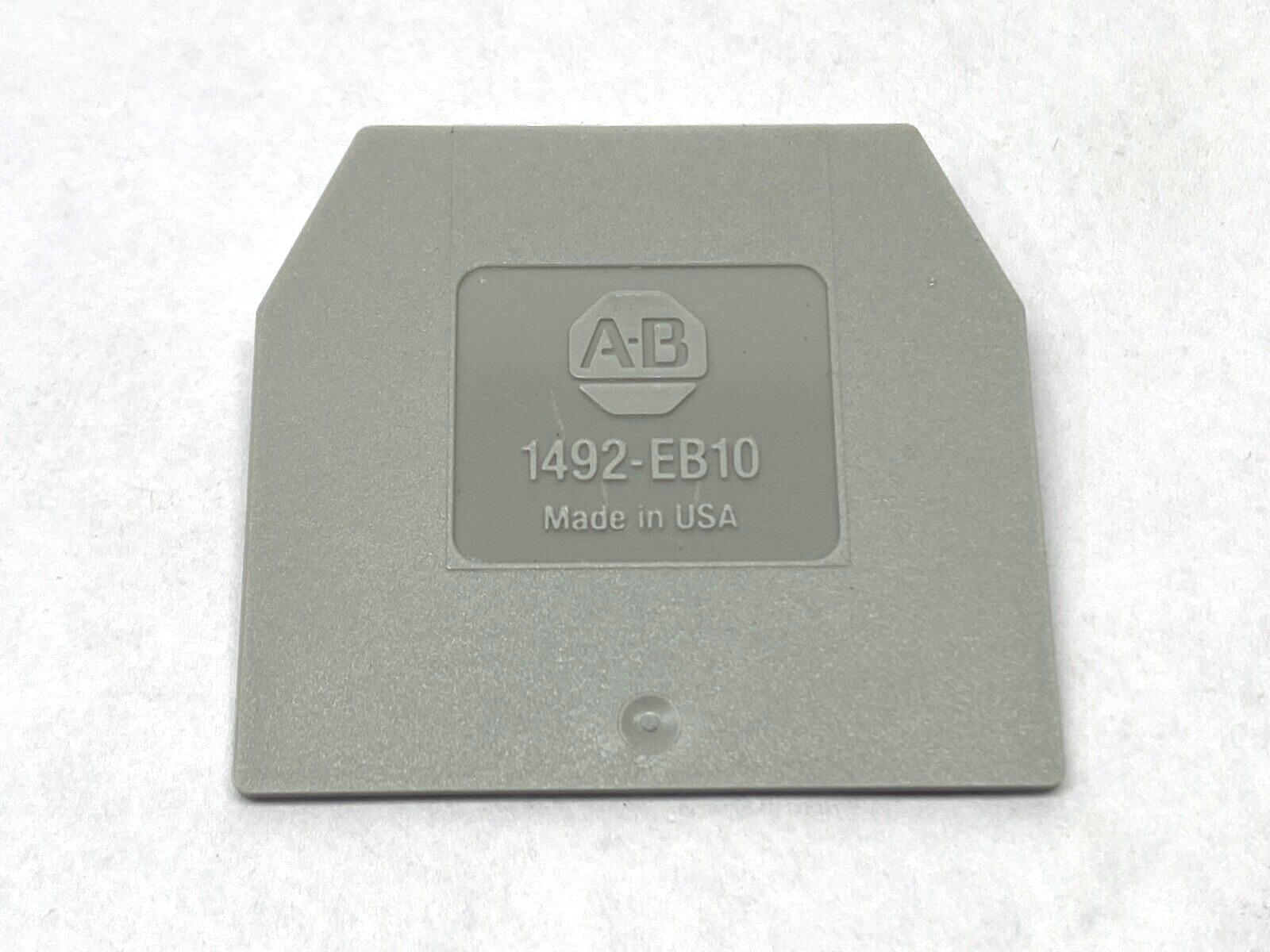 Allen Bradley 1492-EB10 Ser. A End Barriers LOT OF 50 - Maverick Industrial Sales