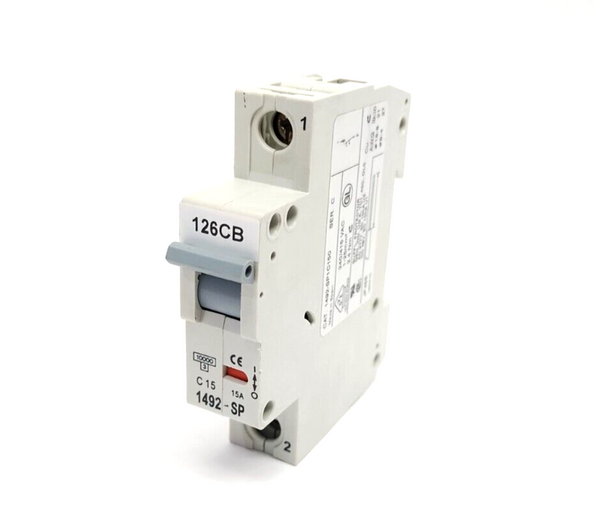 Allen Bradley 1492-SP1C150 Ser. C Supplementary Circuit Breaker 1P 15A - Maverick Industrial Sales