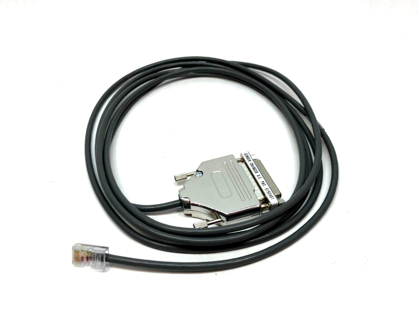 Gender Changer Cable 61-000109-01, 25 Pin DB25 Female to RJ45 Ethernet Connector - Maverick Industrial Sales