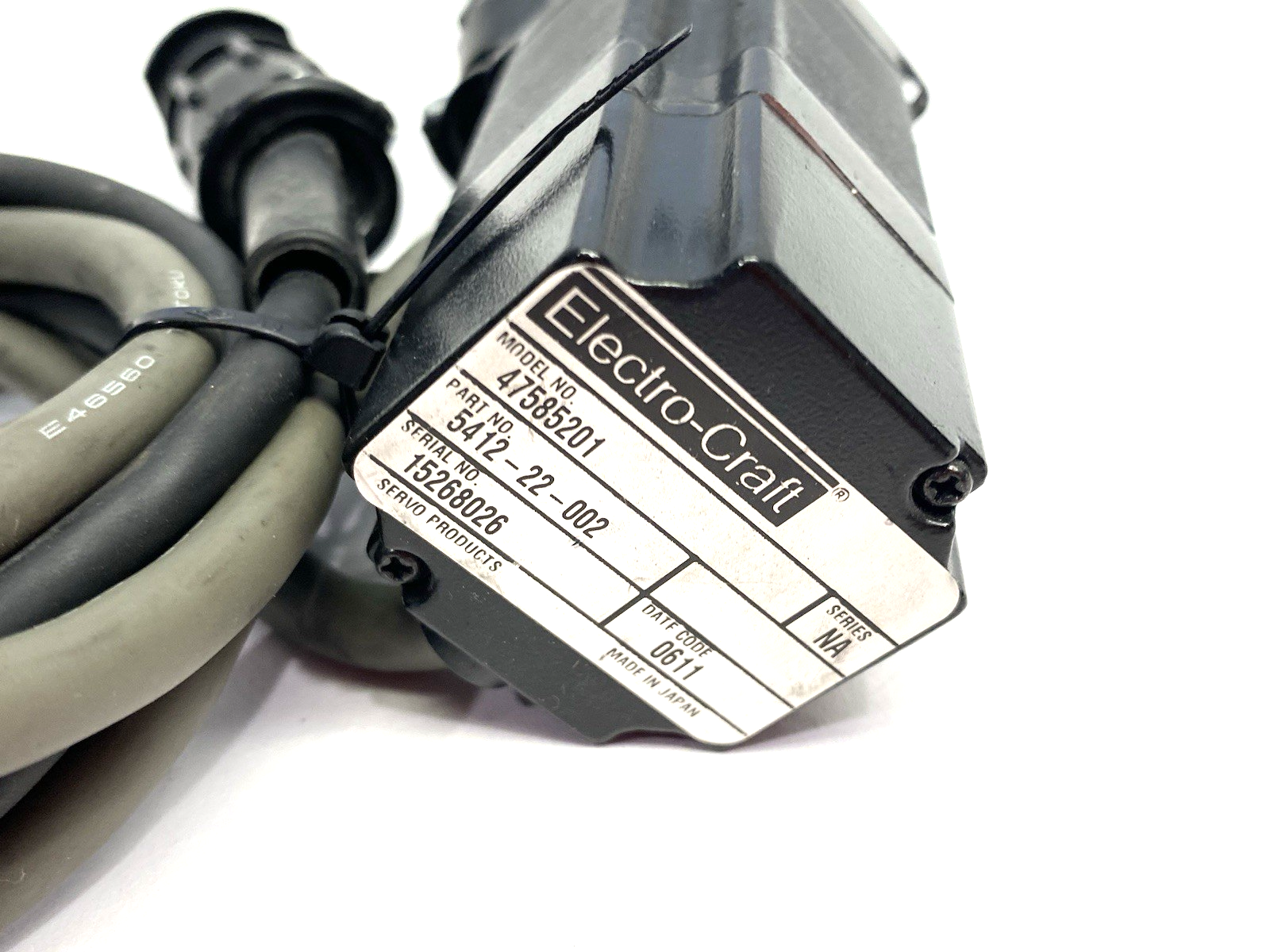 47585201 | Reliance Electro-Craft Servo Motor 5412-22-002 - Used - Maverick Industrial Sales