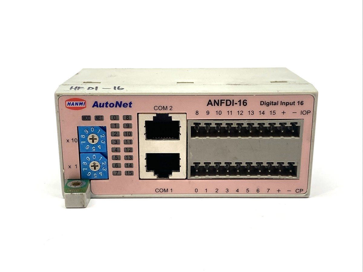 Hanmi ANFDI-16 AutoNet Digital Input 16 Module - Maverick Industrial Sales