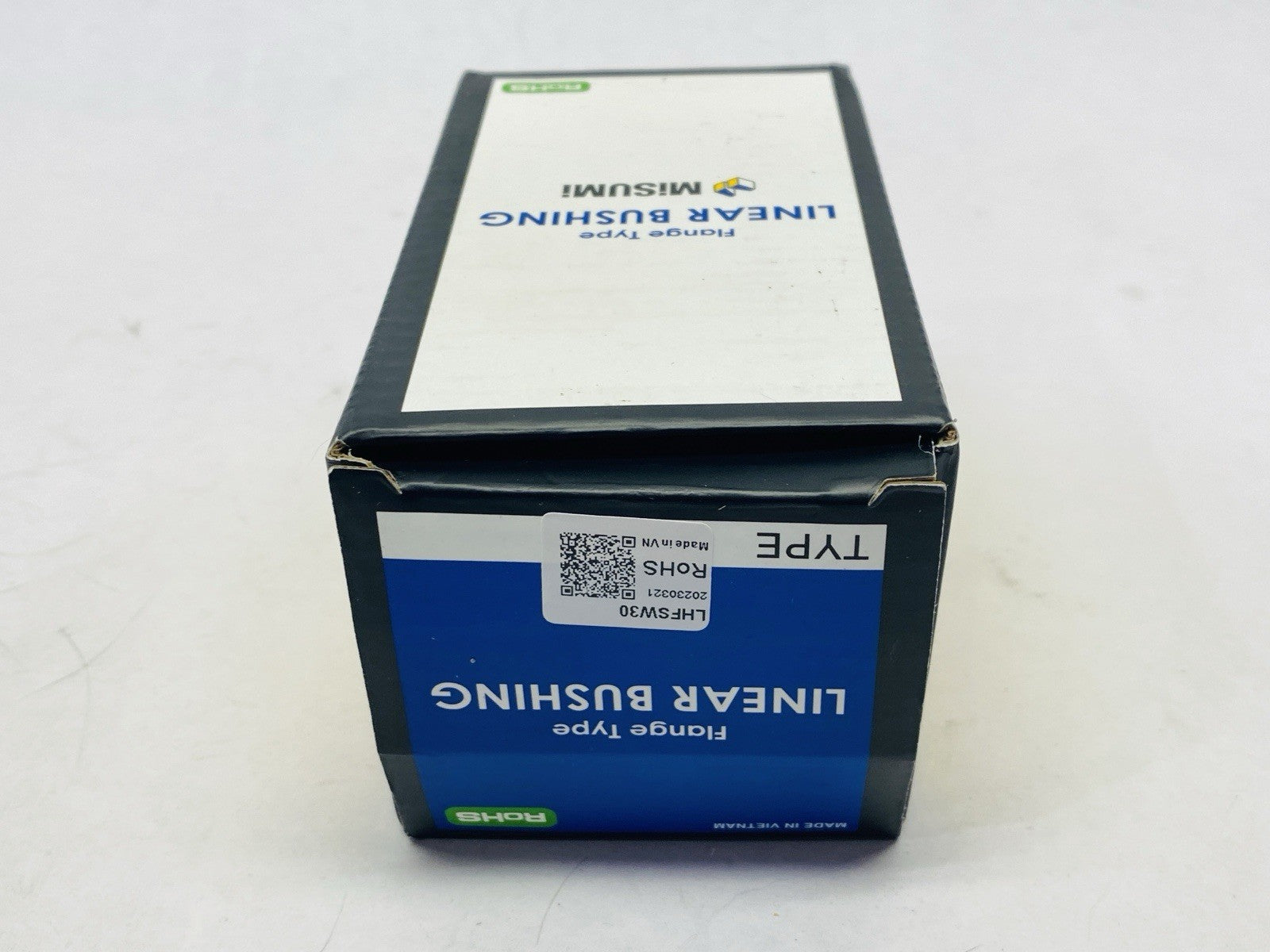 Misumi LHFSW30 Flanged Linear Ball Bearing 30mm Dia 123mm Length 45mm OD - Maverick Industrial Sales