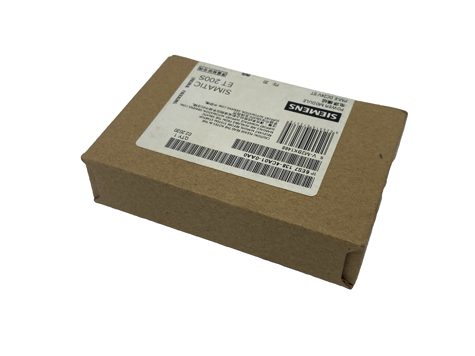 Siemens 6ES7 138-4CA01-0AA0 PM-E Power Module 24V DC - Maverick Industrial Sales