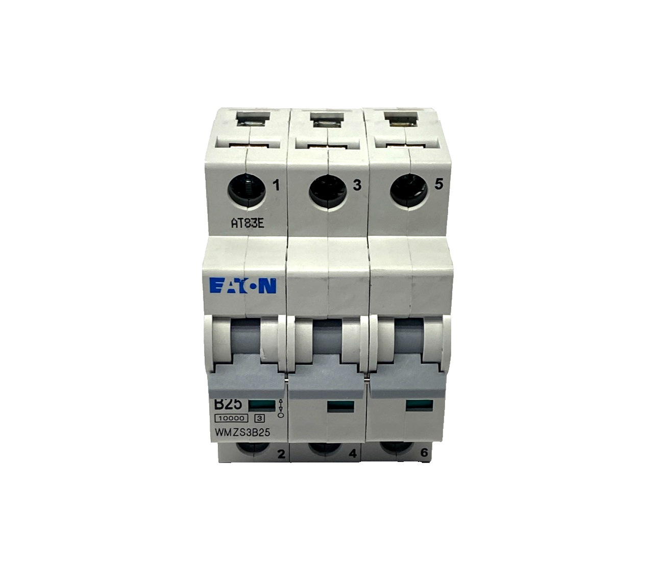 Eaton WMZS3B25 Supplementary Protector Circuit Breaker 3P 25A B-Curve - Maverick Industrial Sales