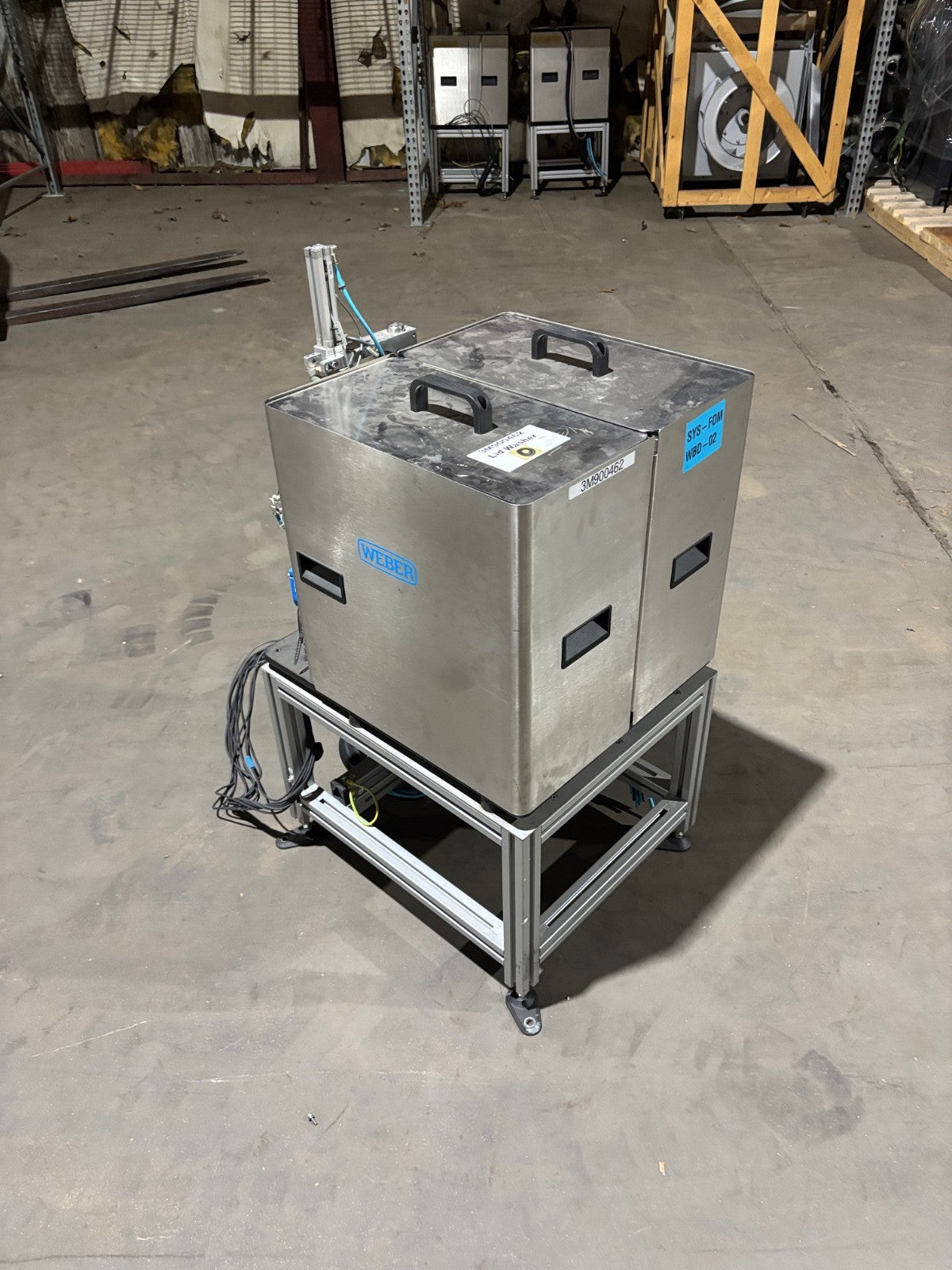 Weber ZEL360 Vibratory Bowl Screw Feeder System ZEL 360, 115V, 2021 - Maverick Industrial Sales