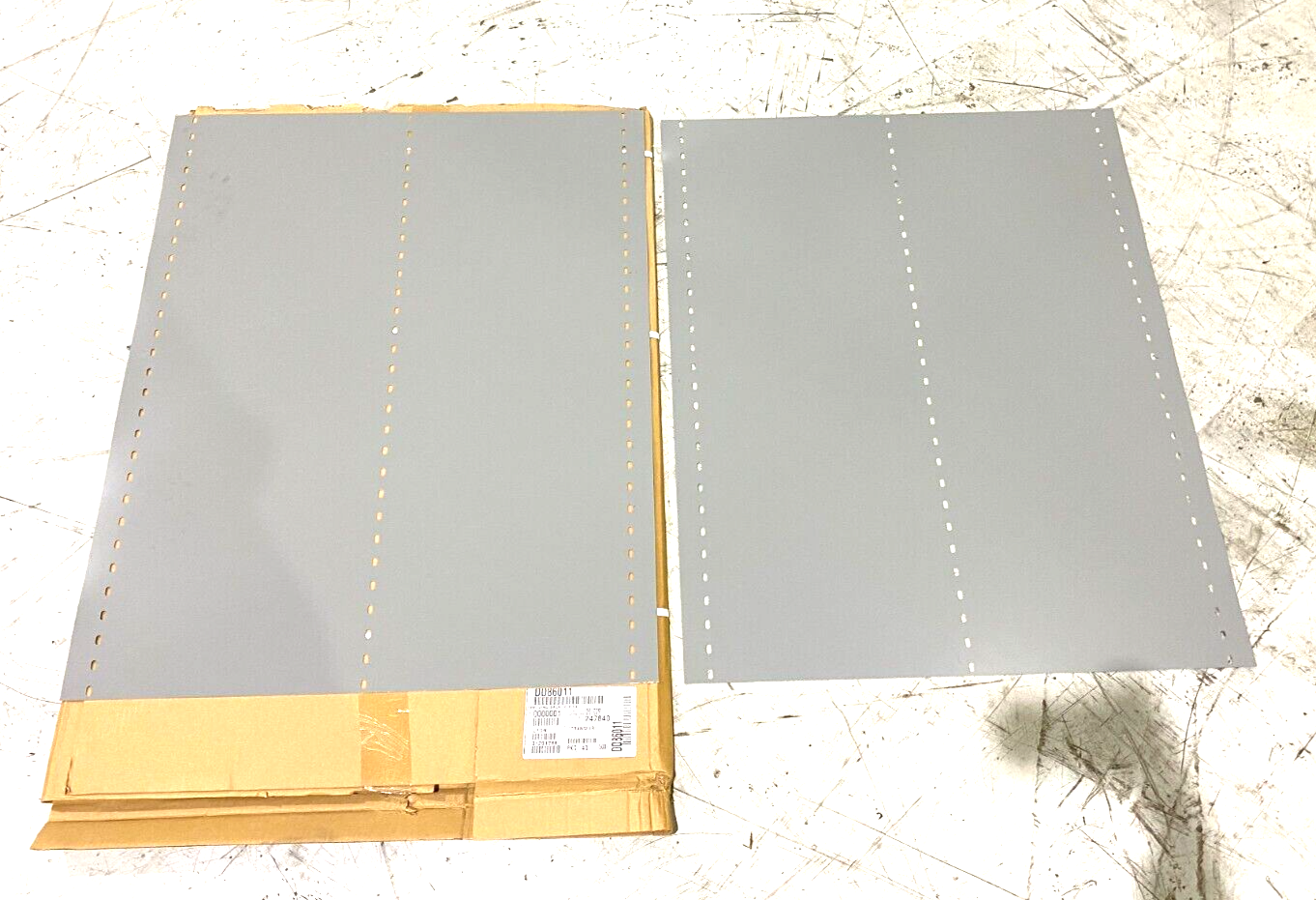 Lyon DD86011 8000 Series Closed Steel Shelving Back Panel 36″ Width x 84″ Height - Maverick Industrial Sales