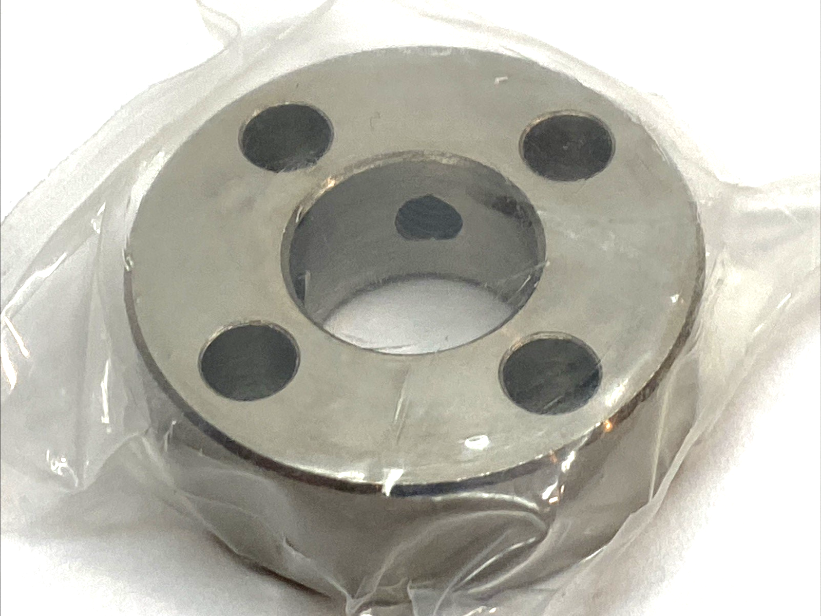 PSCMN15 | Misumi Shaft Collar 15mm Set Screw 4-Hole Nickel Plated Steel LOT OF 2 - New - Maverick Industrial Sales