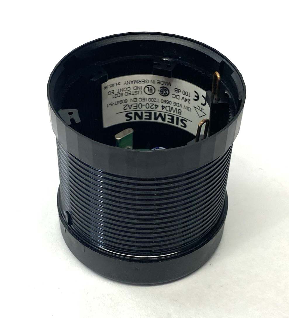 Siemens 8WD4 420-0EA2 Stack Light Siren Element Multi-Tone 102 dB - Maverick Industrial Sales