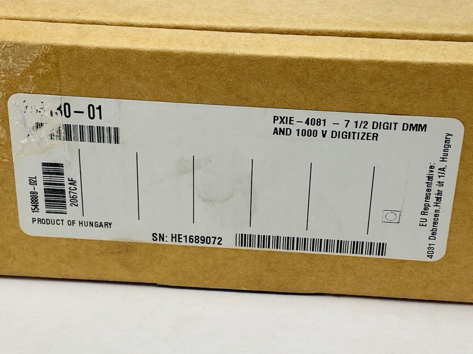 National Instruments 783130-01 7 1/2 Digit DMM And 1000V Digitizer PXIE-4081 - Maverick Industrial Sales