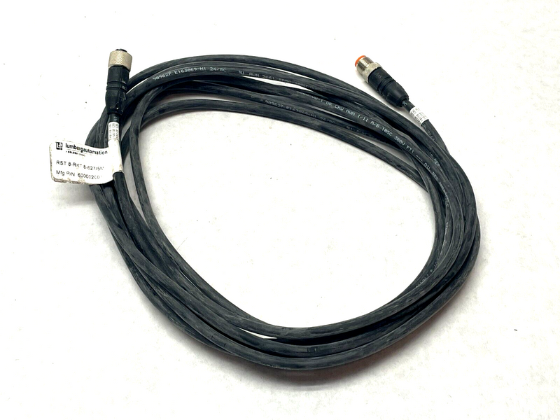 Lumberg RST 8-RKT 8-627-5M Double Ended Cordset 5m Length 60002001 - Maverick Industrial Sales