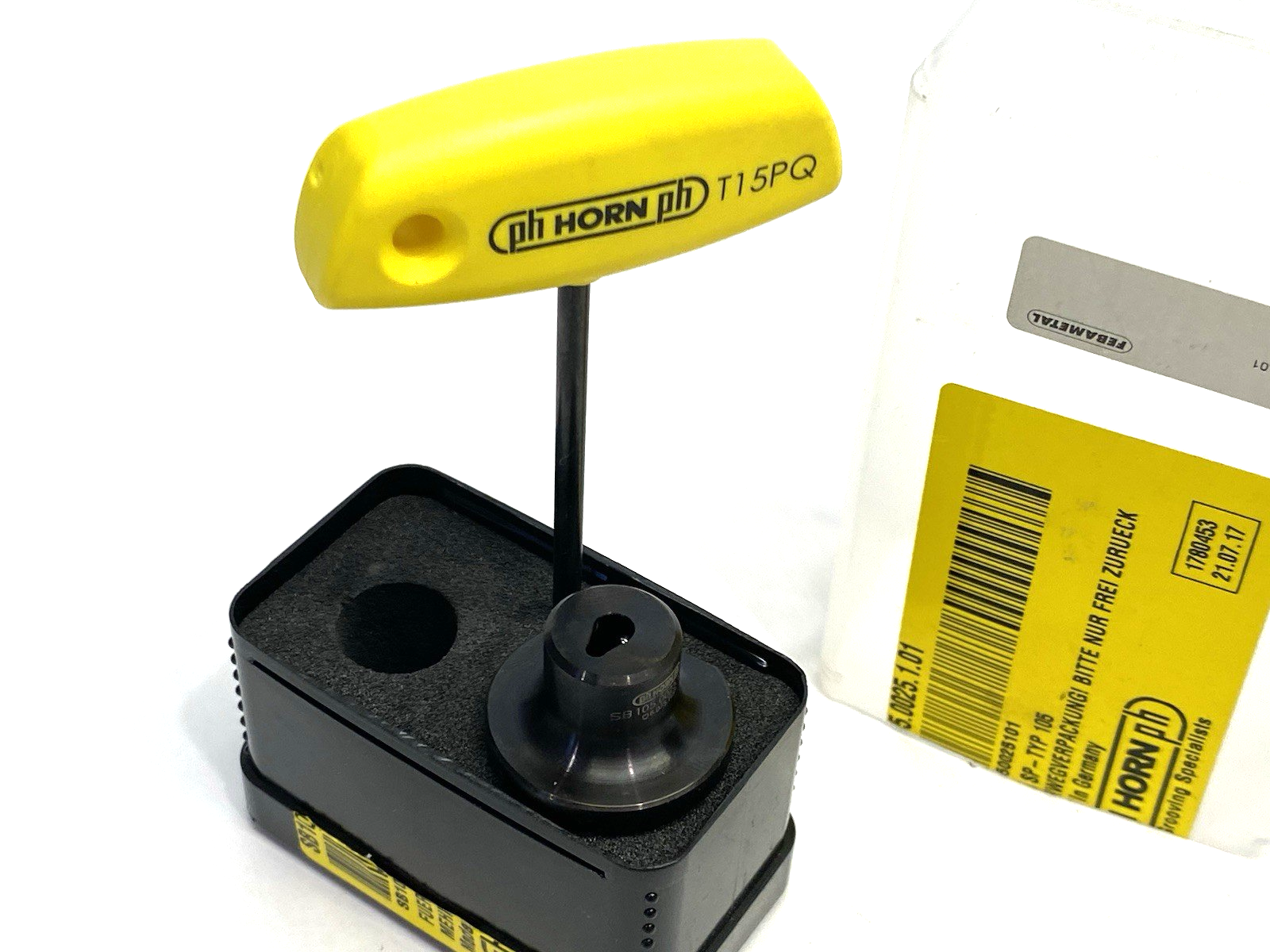 SB105.0025.1.01 | Paul Horn Tool Holder for Broaching - New – Open box - Maverick Industrial Sales