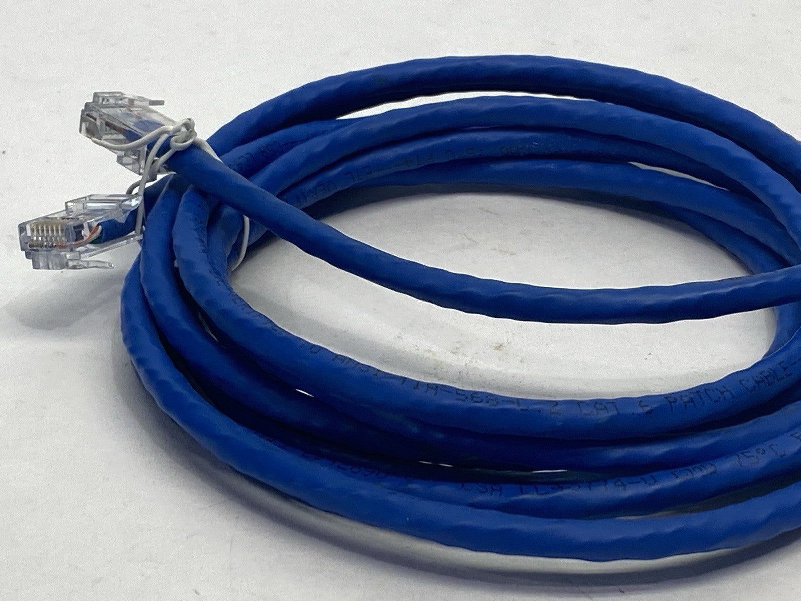 Legrand 556-110-010 Q-Series Patch Cords CAT6 Non-Booted Blue 10ft LOT OF 4 - Maverick Industrial Sales