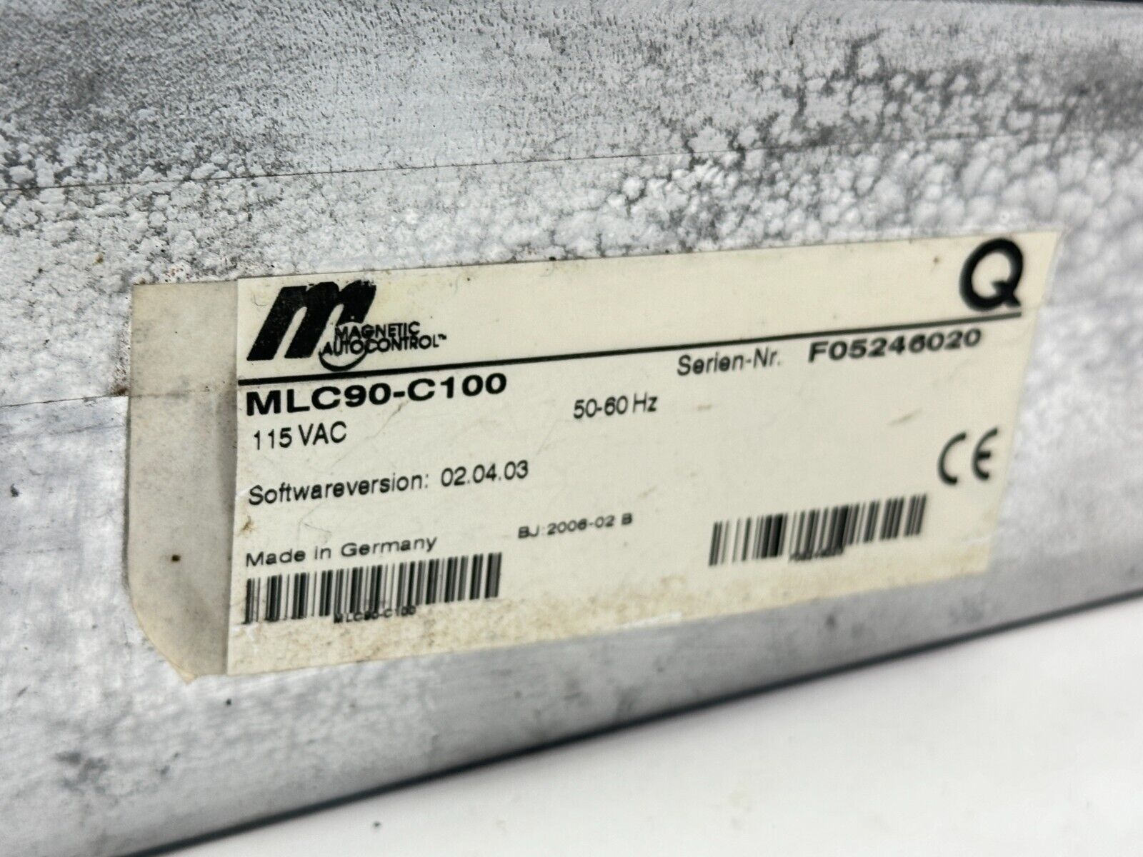 Magnetic Autocontrol MLC90-C100 Traffic Barrier Controller 02.04.03 Software - Maverick Industrial Sales