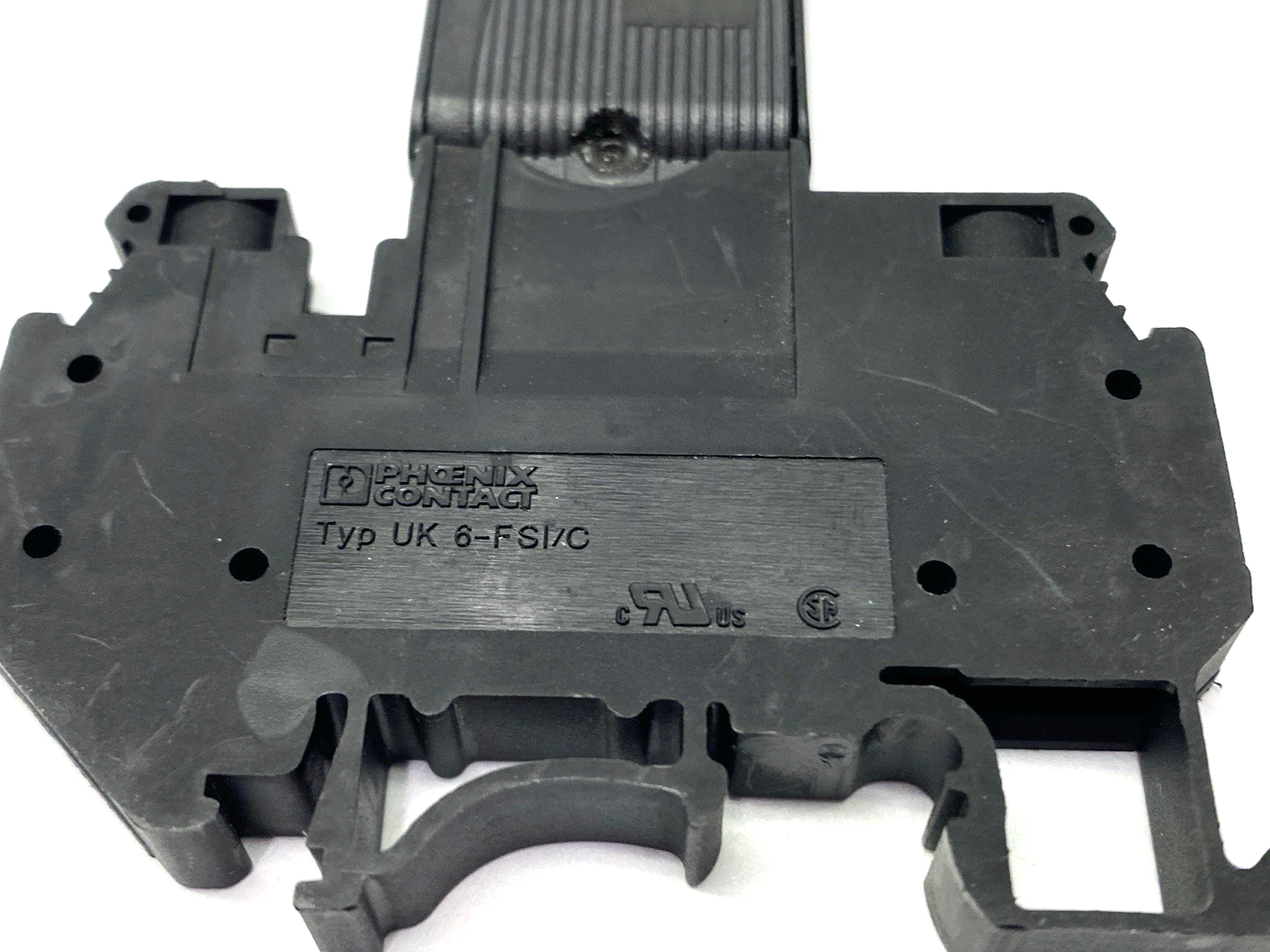 Phoenix Contact TCP 1,0A Circuit Breaker w/ UK 6-FSI/C Fuse Terminal Block - Maverick Industrial Sales