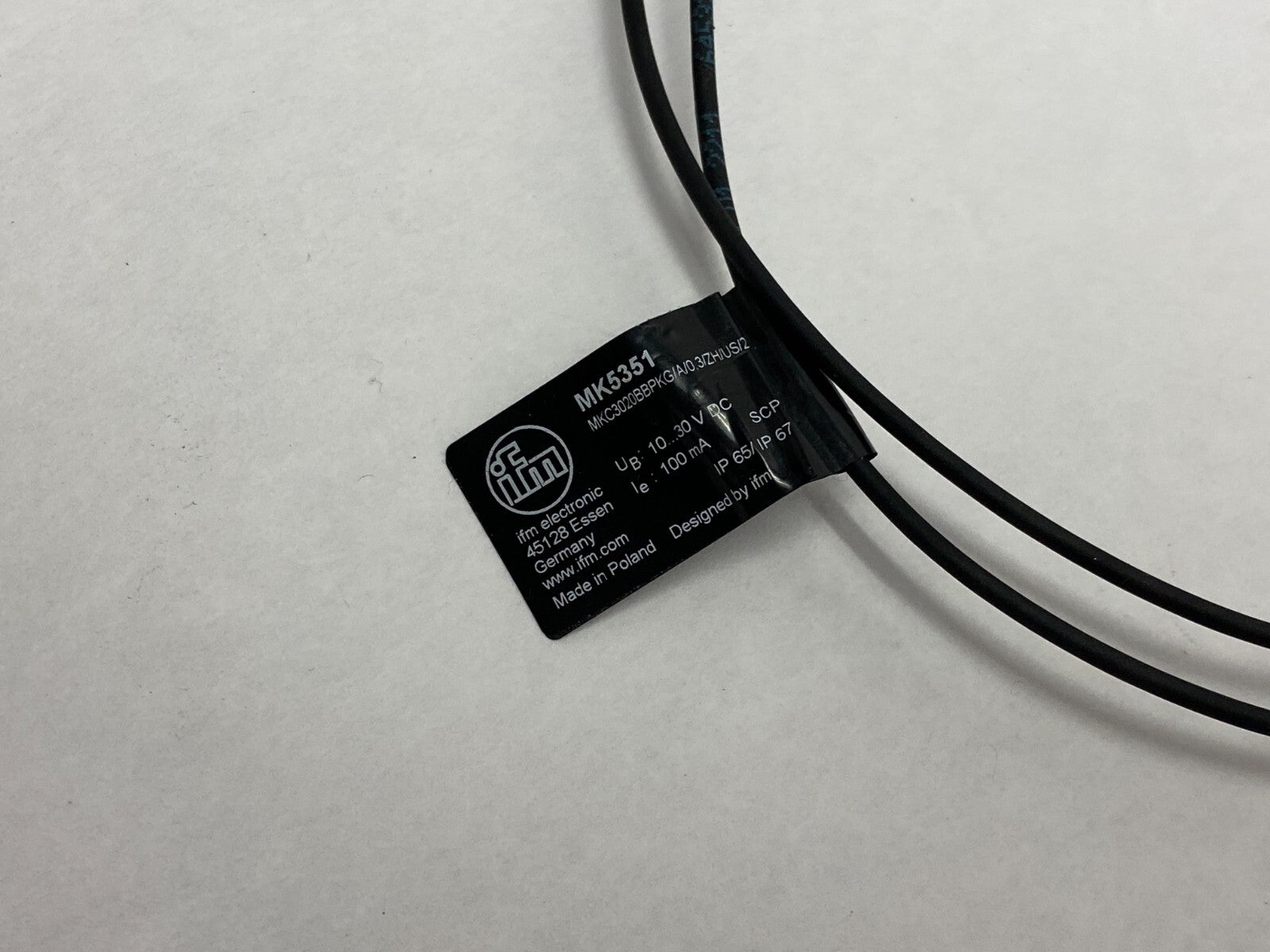 Ifm MKC3020BBPKG/A/0,3/ZH/US/2X C-Slot Cylinder Sensor M12 4-Pin MK5351 - Maverick Industrial Sales