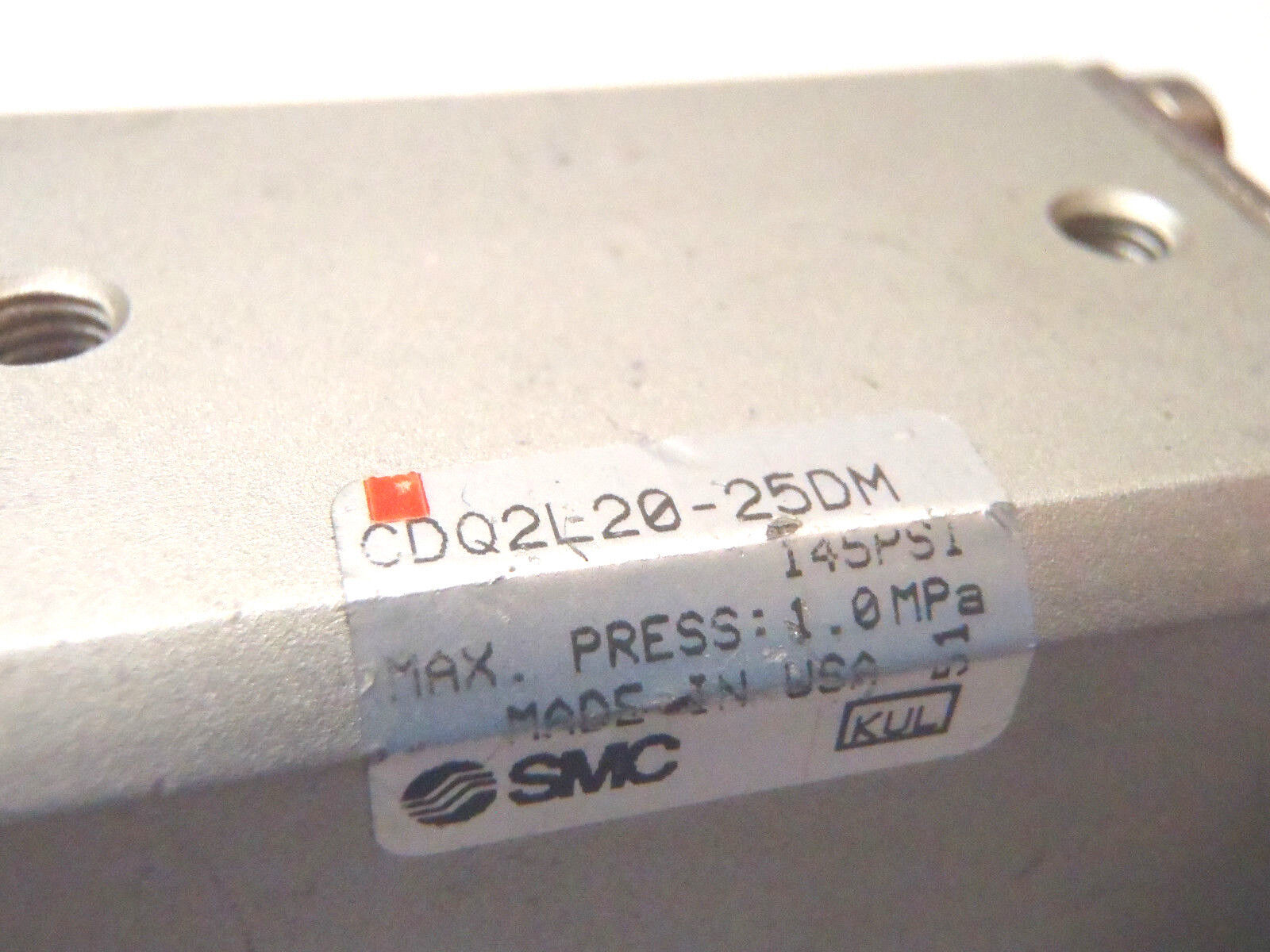SMC CDQ2L20-25DM CQ2 Compaq Cylinder with Brackets - Maverick Industrial Sales