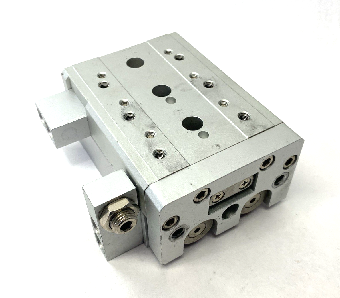 SMC MXS25-50 Double Acting Guided Cylinder Slide Table 25mm Bore 50mm Stroke - Maverick Industrial Sales
