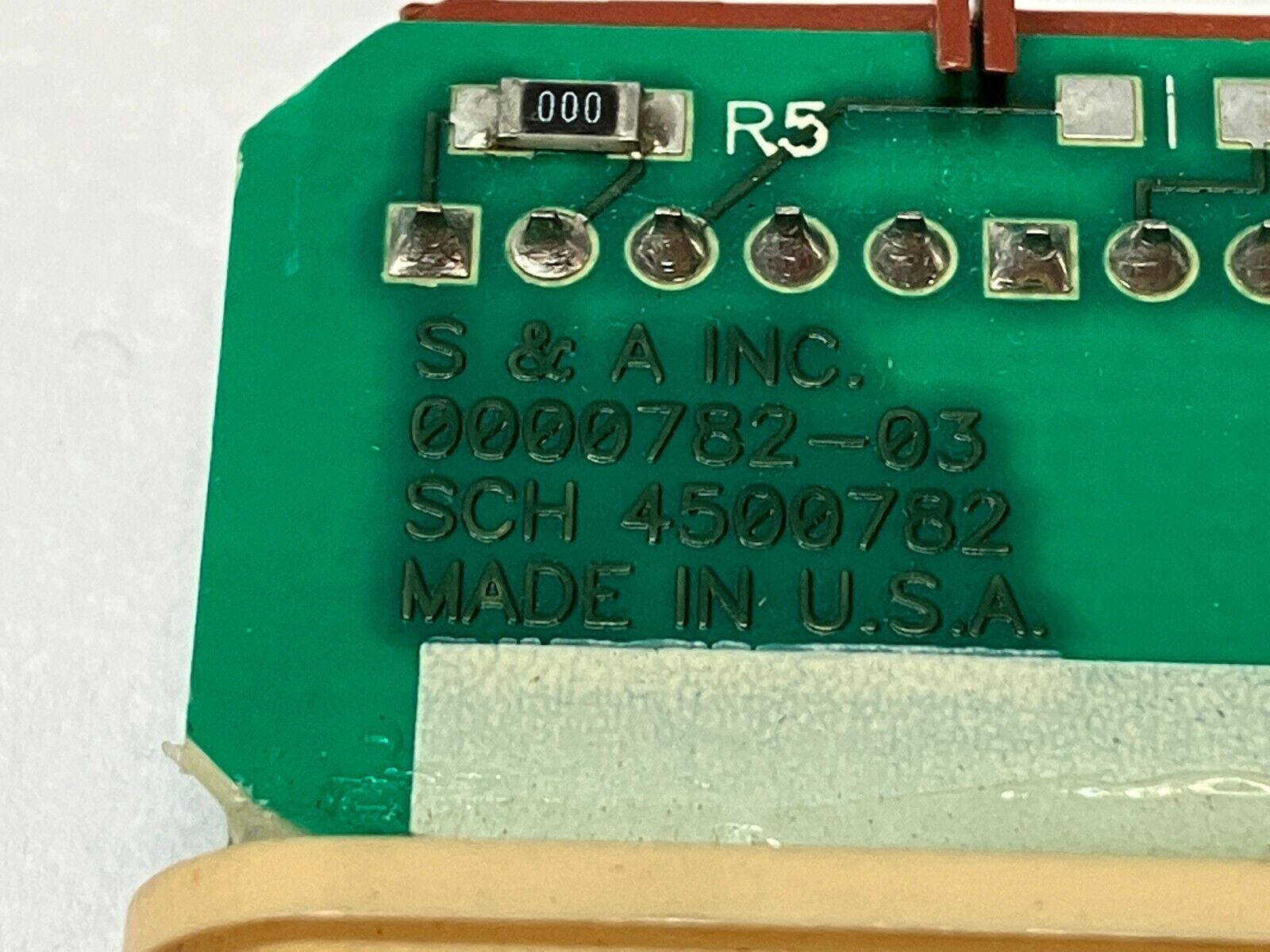 Saunders & Associates 0000782-03 2800 HCMOS Loadcard SCH 4500782 - Maverick Industrial Sales