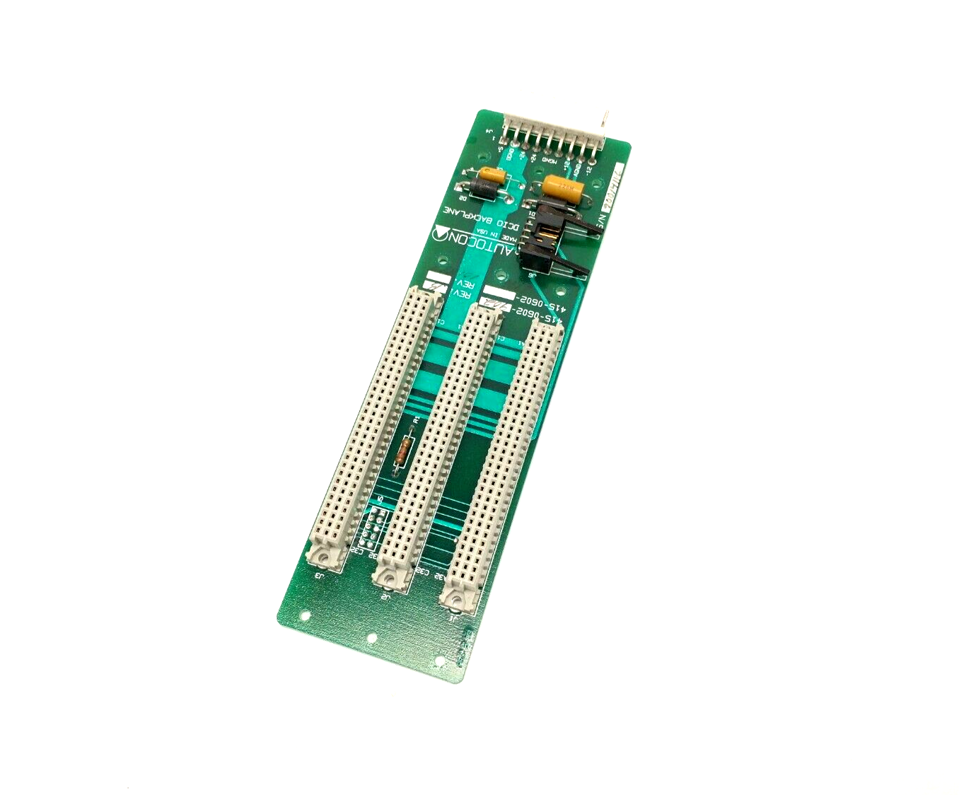 415-0602-902 | Autocon Rev B DCIO Backplane Circuit Board Hurco BMC30HT - Used - Maverick Industrial Sales