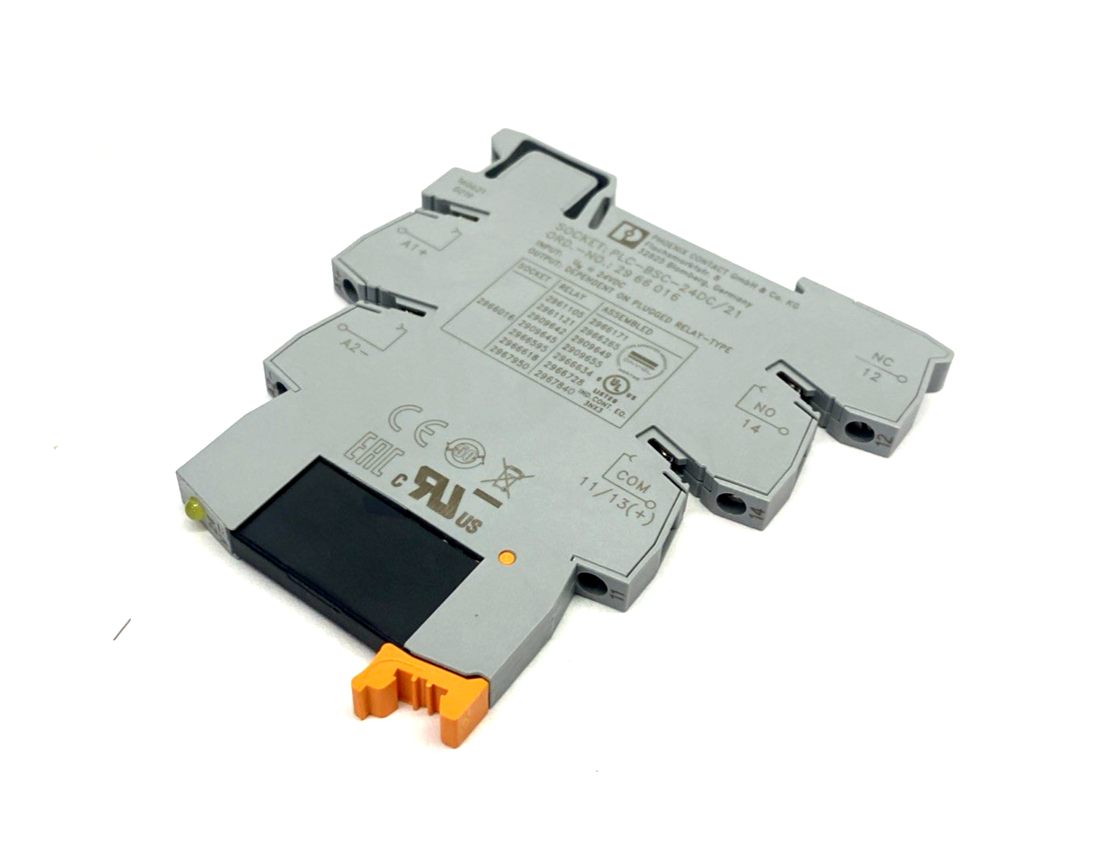 PLC-OSC- 24DC/ 24DC/ 2,PLC-OSC-24DC/24DC/2 | Phoenix Contact PLC-OSC- 24DC/ 24DC/ 2 Solid State Relay Module 2966634, 2966595 - New – Open box - Maverick Industrial Sales