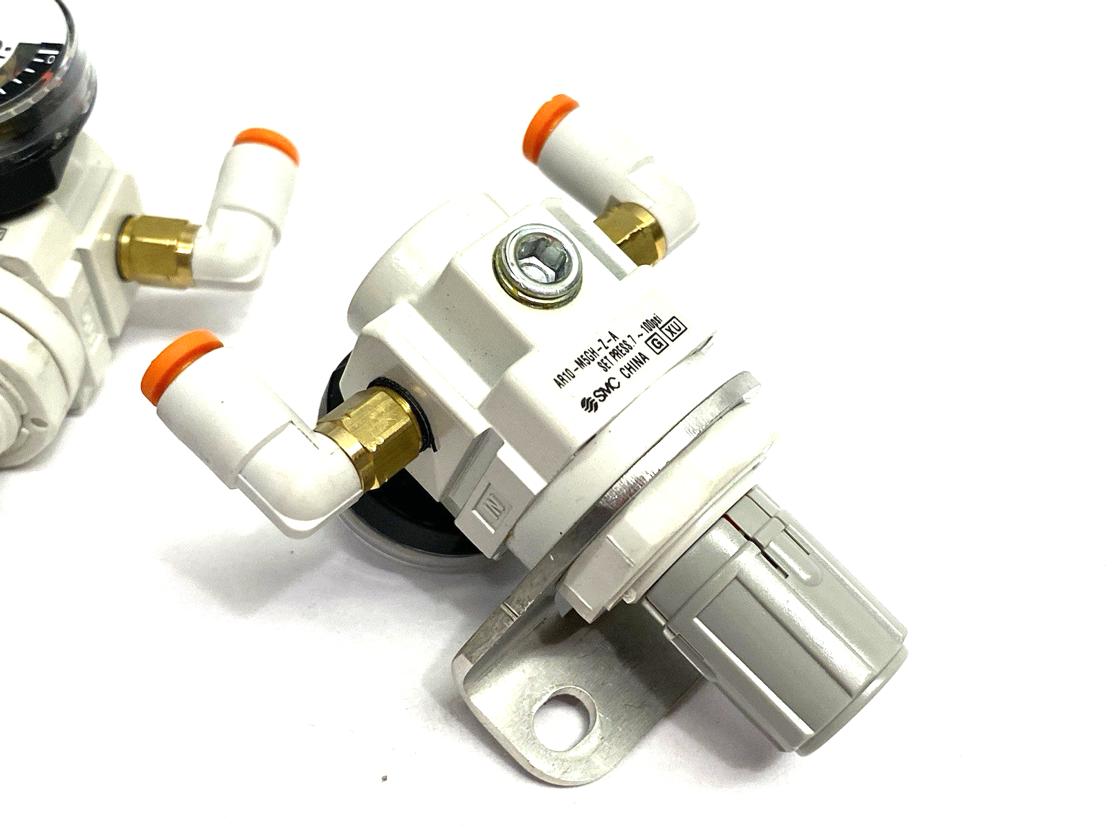 AR10-M5GH-Z-A | SMC Miniature Modular Regulator M5 Ports AR MASS PRO, LOT OF 3 - Used - Maverick Industrial Sales