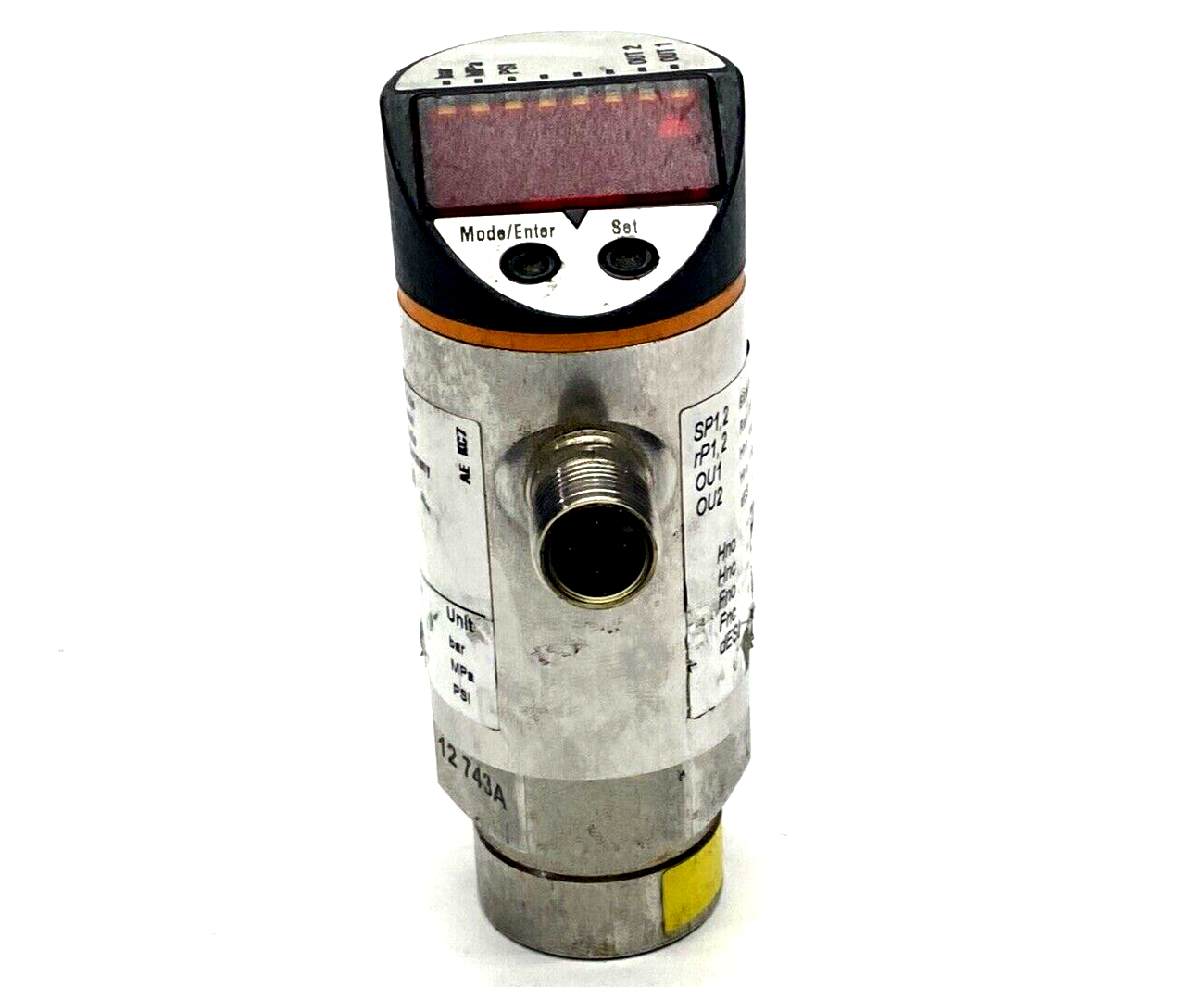 ifm PN7204 Pressure Sensor w/ Display PN-010-RBN14-QFRKG/US/ /V - Maverick Industrial Sales