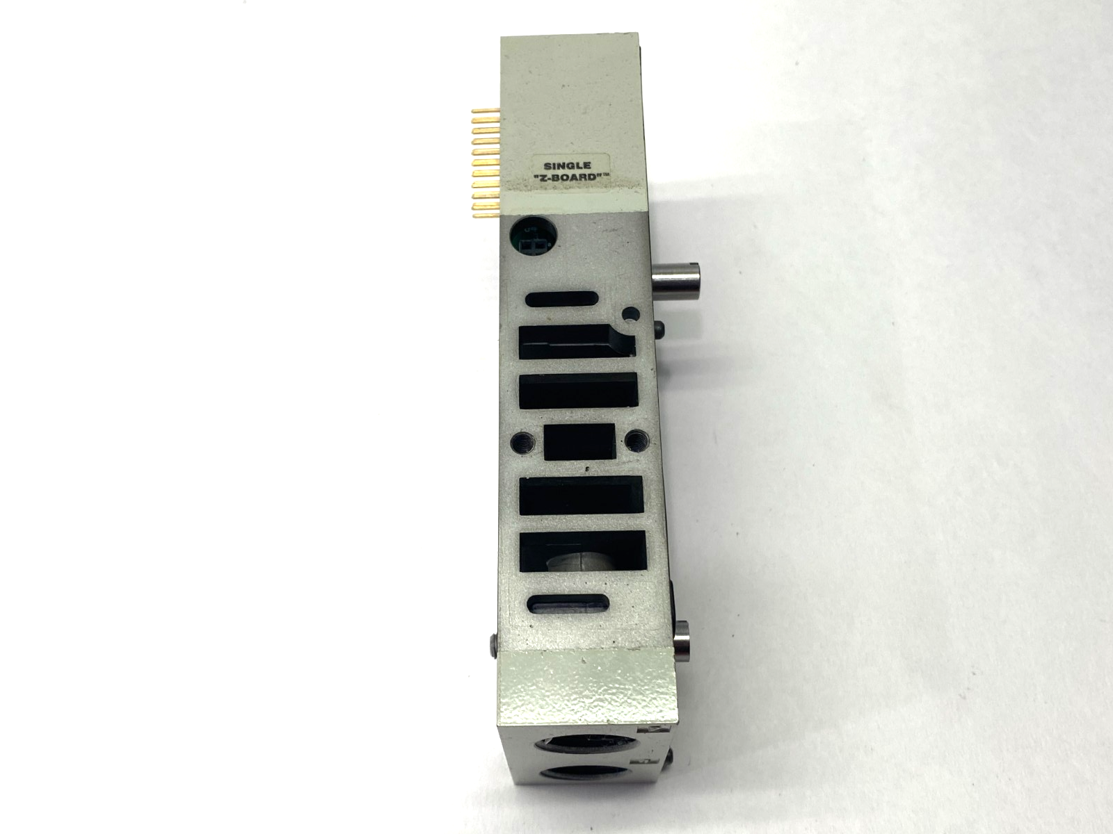 Numatics 006-195D Pneumatic Manifold 3/8" Ports w/ 256-640 Single Z-Board - Maverick Industrial Sales