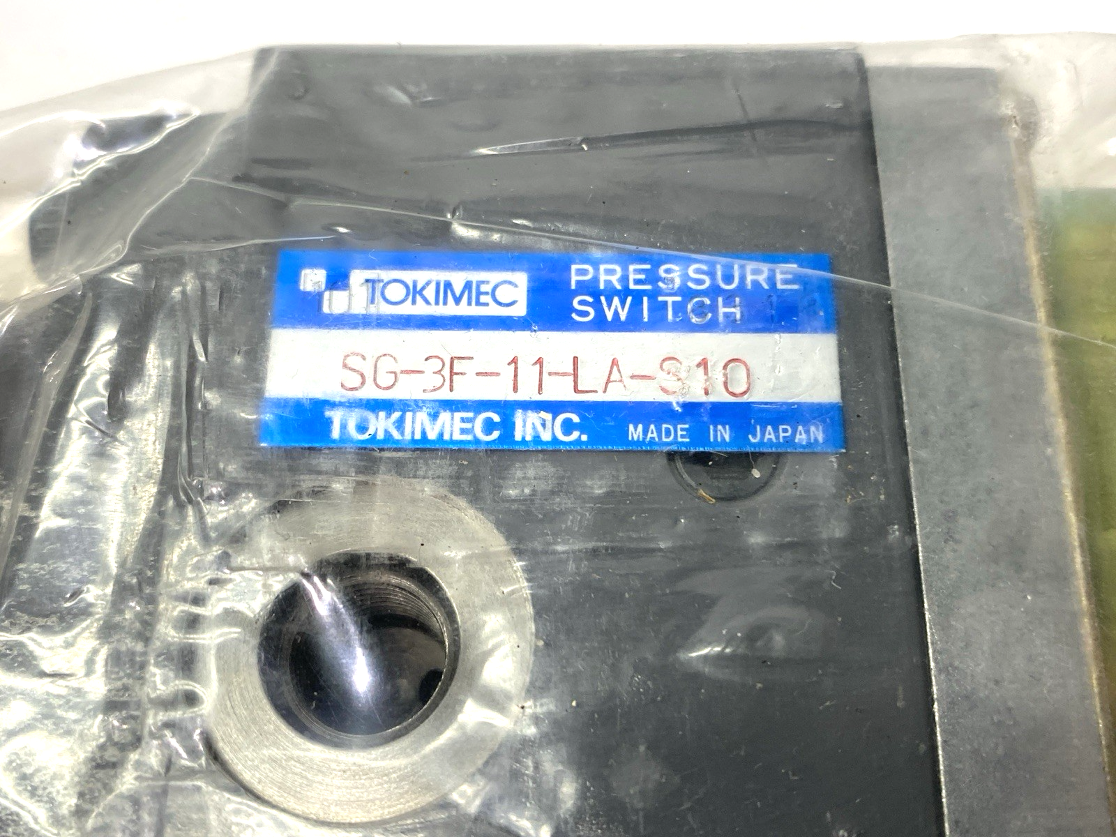 Tokimec SG-3F-10-LA-S10 Hydraulic Pressure Switch - Maverick Industrial Sales