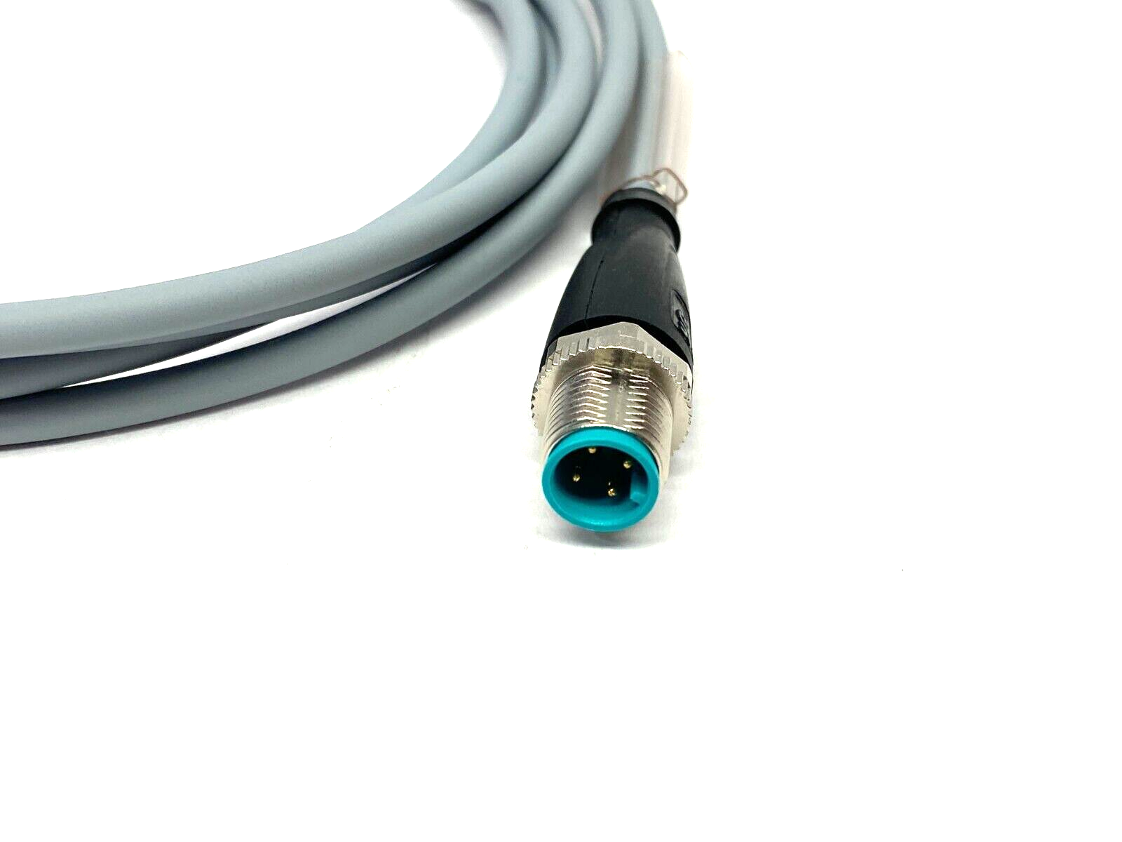 Pepperl+Fuchs V1-G-2M-PUR-V1-G Dbl-Ended Cordset M12 4-Pin M to F 2m, 098851 - Maverick Industrial Sales