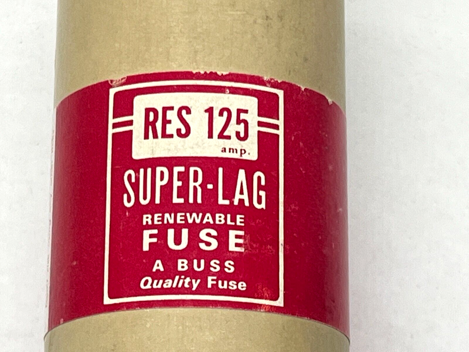 Bussman RES 125 Super-Lag Renewable Fuse 125A 600V - Maverick Industrial Sales