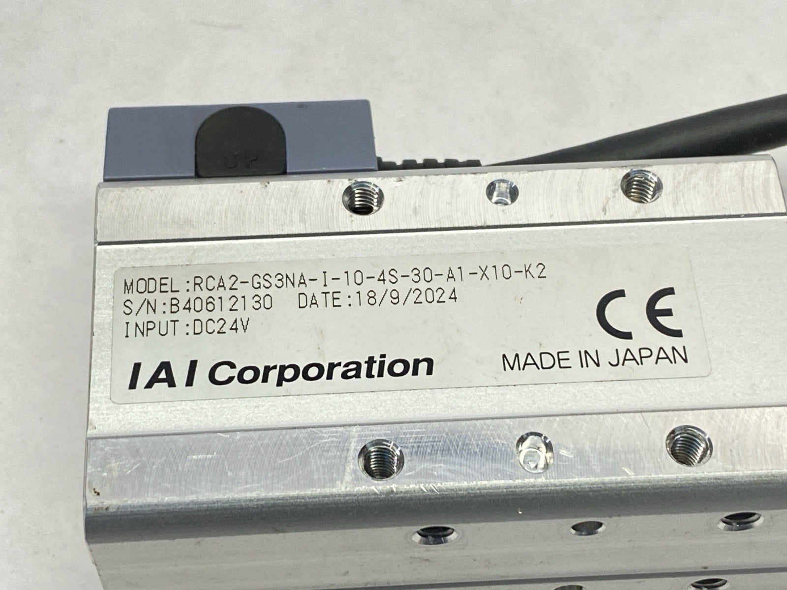 RCA2-GS3NA-I-10-4S-30-A1-X10-K2 | IAI Robo Cylinder Rod Type Actuator 30mm Stroke - Used - Maverick Industrial Sales