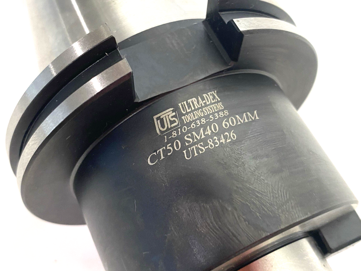 Ultra-Dex CT50-SM40-60MM Shell Mill Holder UTS-83426 - Maverick Industrial Sales