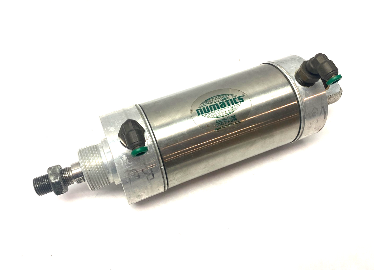 Numatics 3000D02-03A Round Line Double-Acting Pneumatic Cylinder 3" Stroke - Maverick Industrial Sales