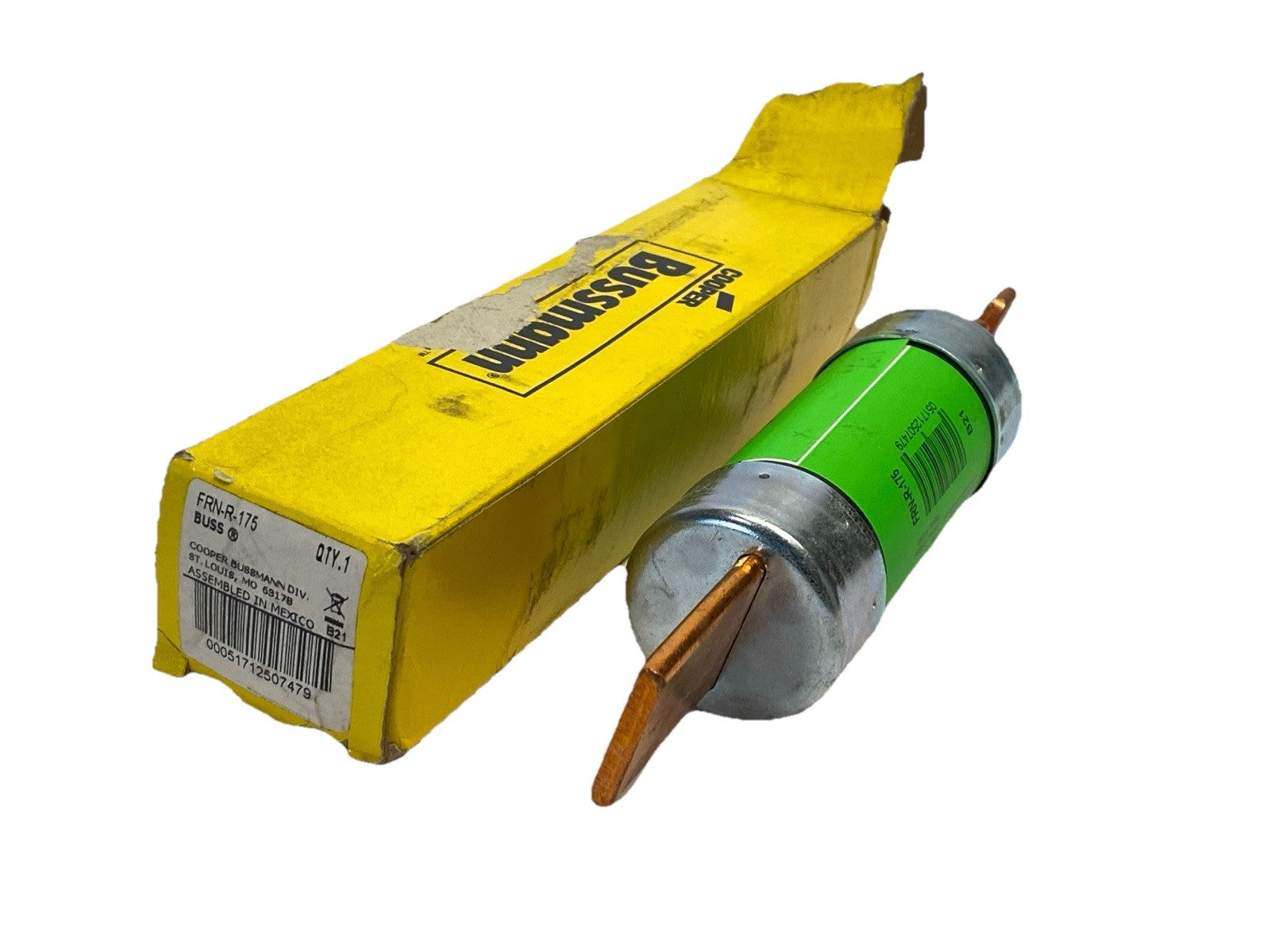 Bussmann FRN-R-175 Class RK5 Time Delay Fuse 175A 250V - Maverick Industrial Sales