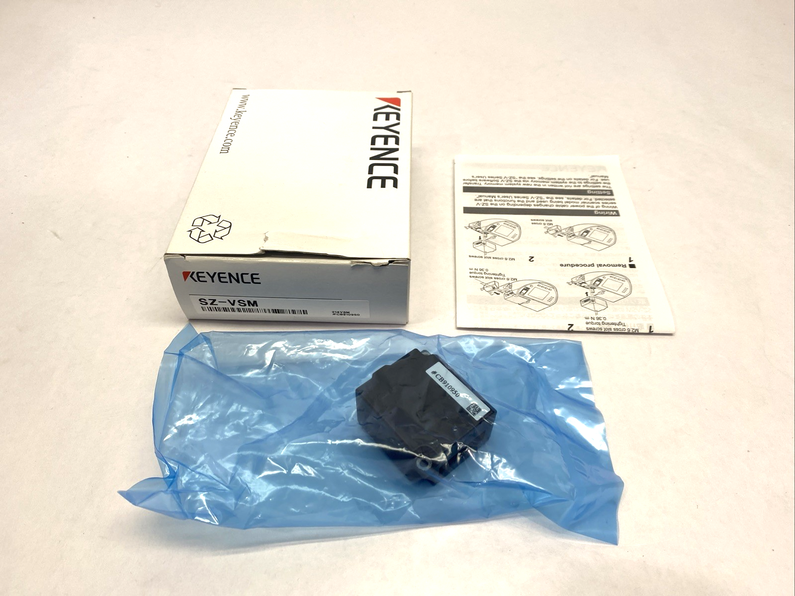 Keyence SV-VSM Safety Laser Scanner System Memory - Maverick Industrial Sales