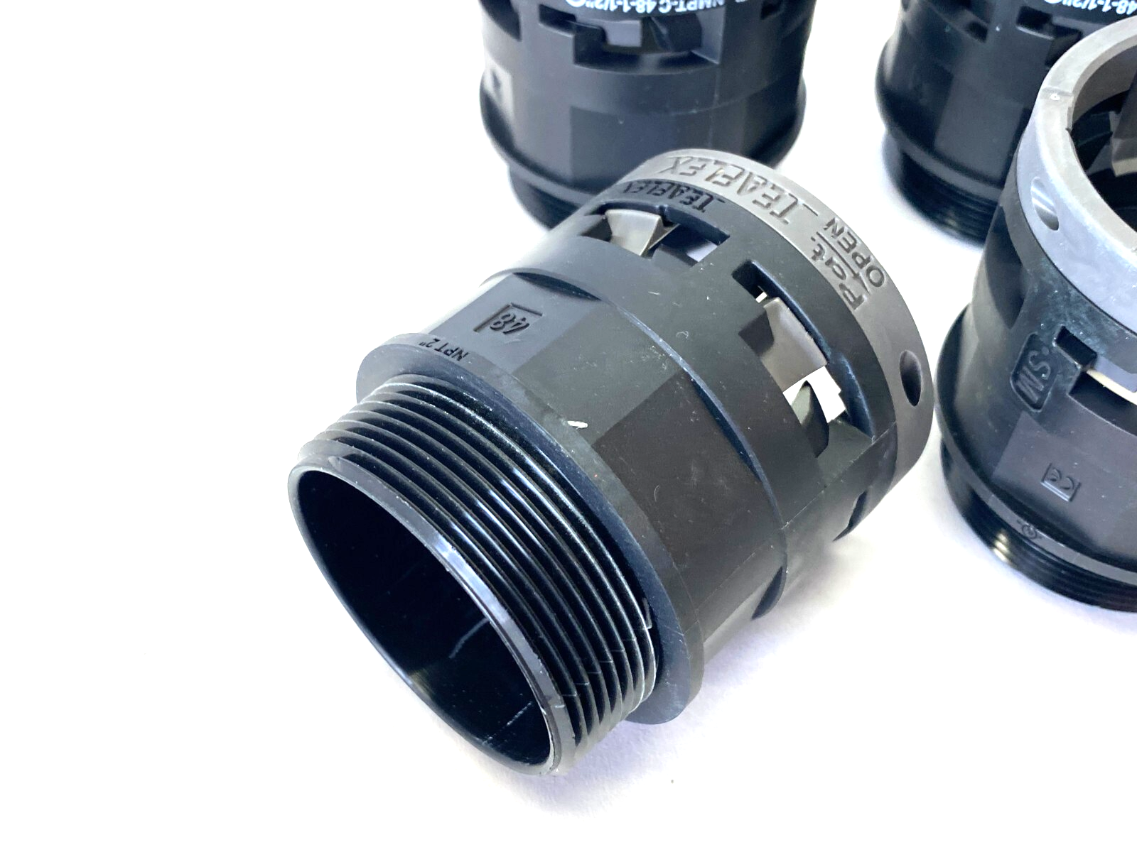 Moltec K8-M-S-48N09 Teaflex Straight KMS Male NPT Connector LOT OF 4 - Maverick Industrial Sales