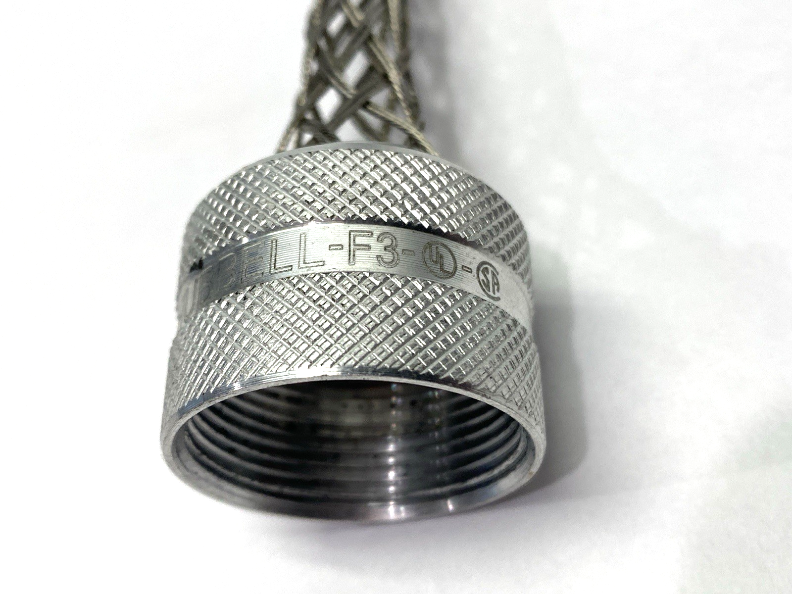 Hubbell Kellems 074-01-018 Strain Relief Cord Grip MISSING HEX CONNECTOR - Maverick Industrial Sales
