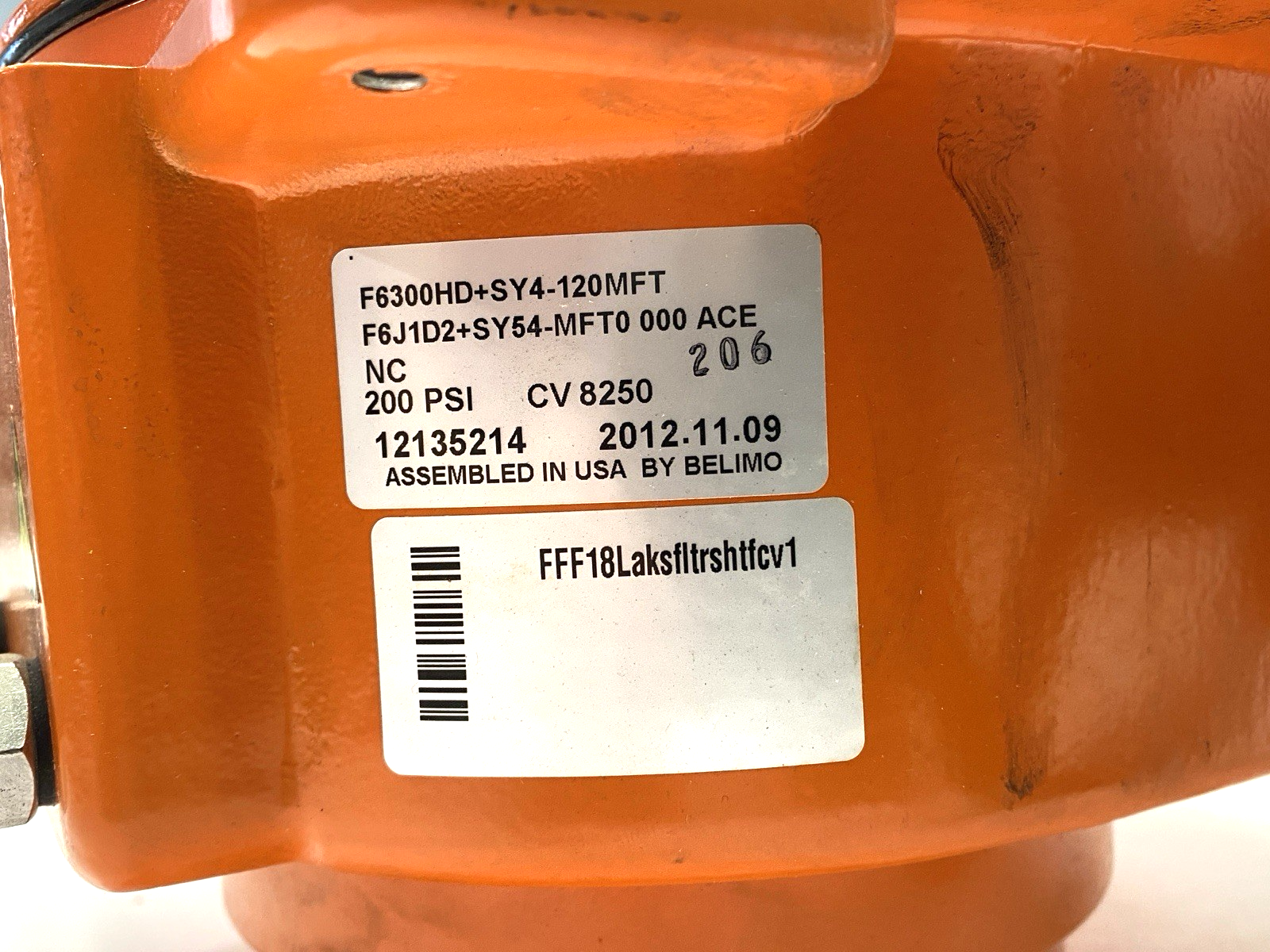 SY4-120MFT | Belimo Butterfly Valve Actuator 120VAC - For parts or not working - Maverick Industrial Sales