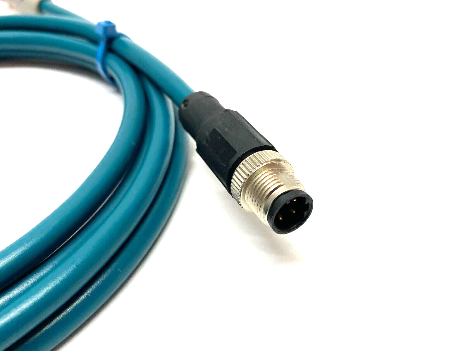 SMC EX9-AC020EN-PSRJ Serial Communication Cable M12 4-Pin Male to RJ45 2m Length - Maverick Industrial Sales