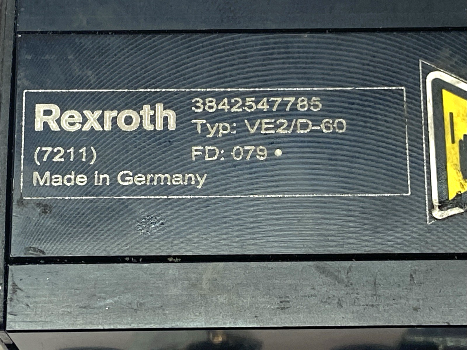 Rexroth 3842547785 Pneumatic Stop Gate VE 2/D-60 - Maverick Industrial Sales