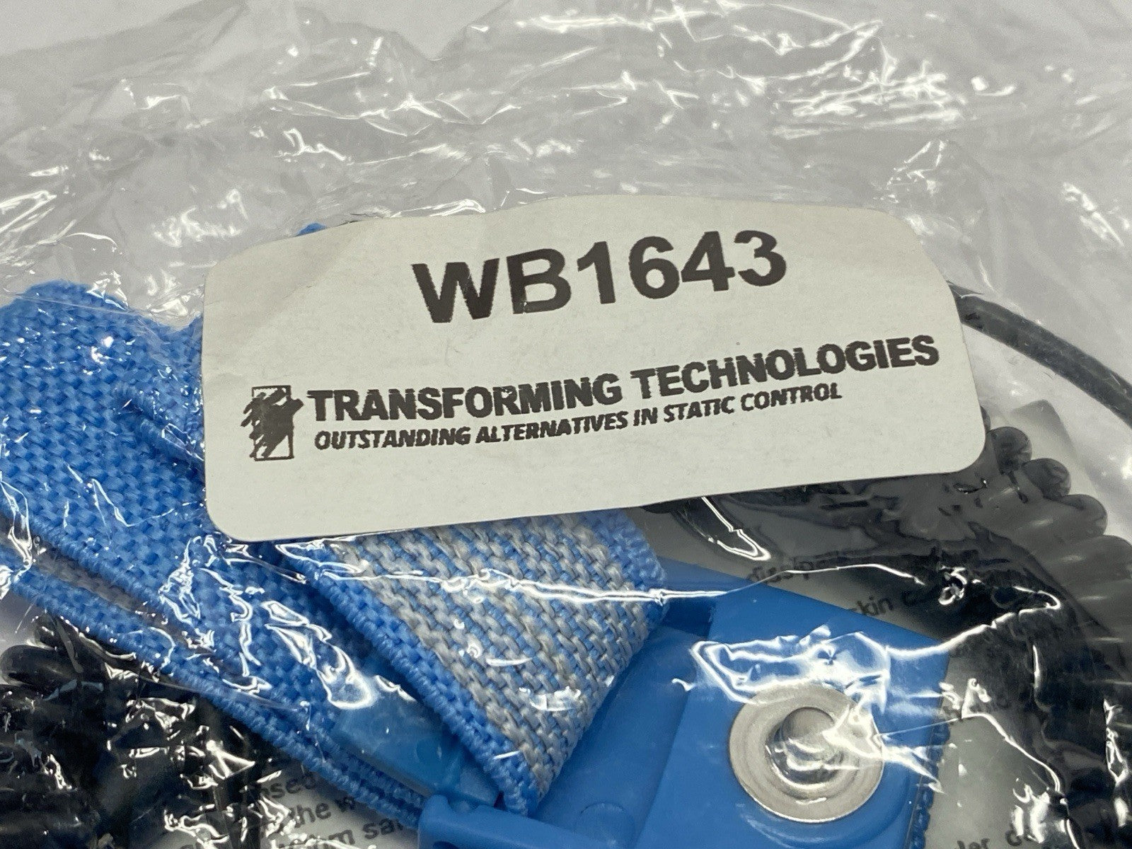 Transforming Technologies WB1643 Grounding Single Wire Wrist Band 12ft LOT OF 2 - Maverick Industrial Sales