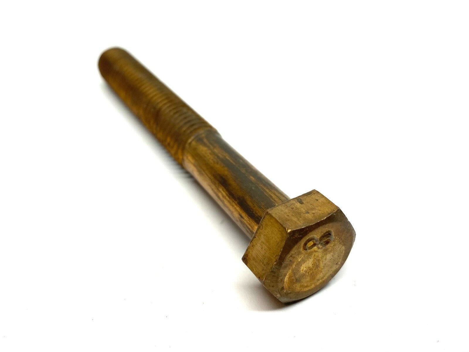 Hex Head Machine Bolt Bronze Silicon 1/2"-13 UNC x 3-3/4" LOT OF 5 - Maverick Industrial Sales