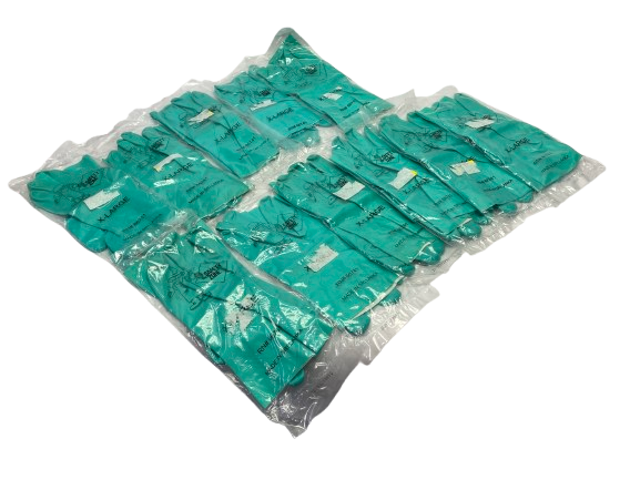 N/A | Industrial Chemical Work Gloves Nitrile X Large LOT OF 11 - New – Open box - Maverick Industrial Sales