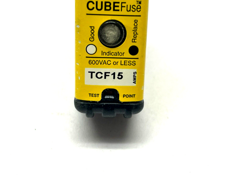 Bussmann TCF15 Cube Fuse Dual Element Time Delay - Maverick Industrial Sales