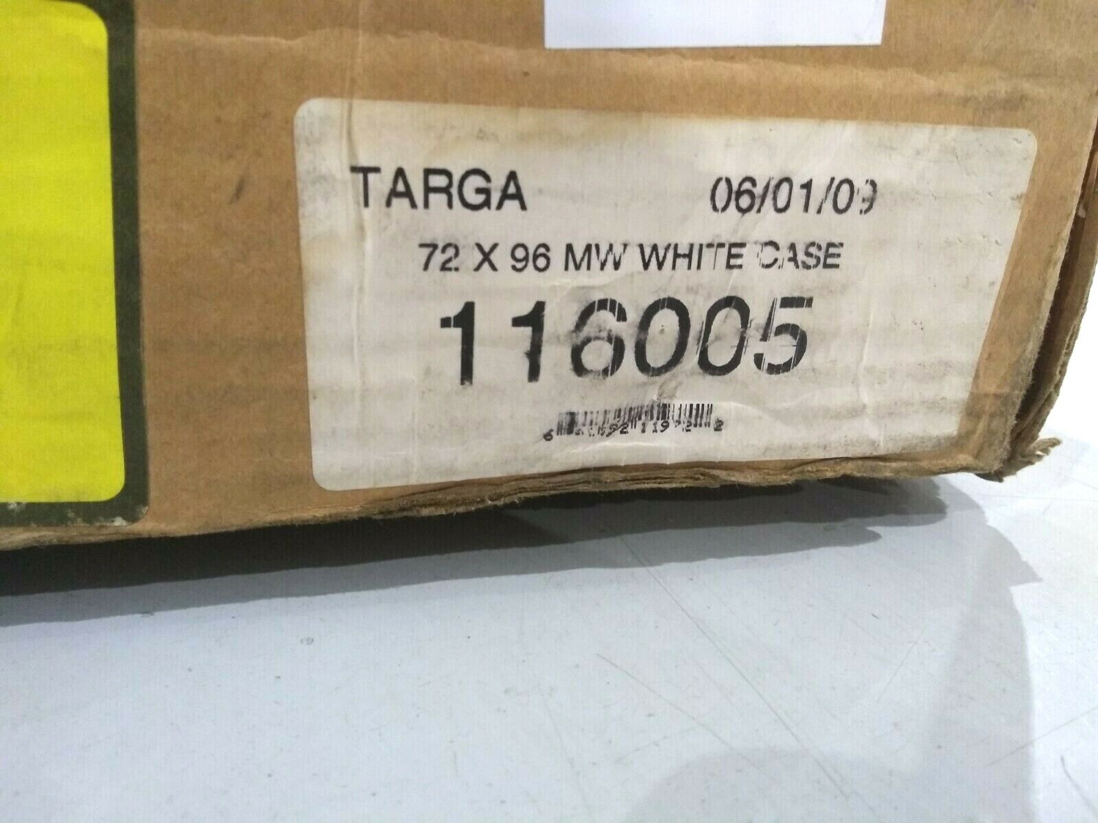 116005 | Draper 72" x 96" Targa Matte White Electric Projection Screen - Open box - Maverick Industrial Sales